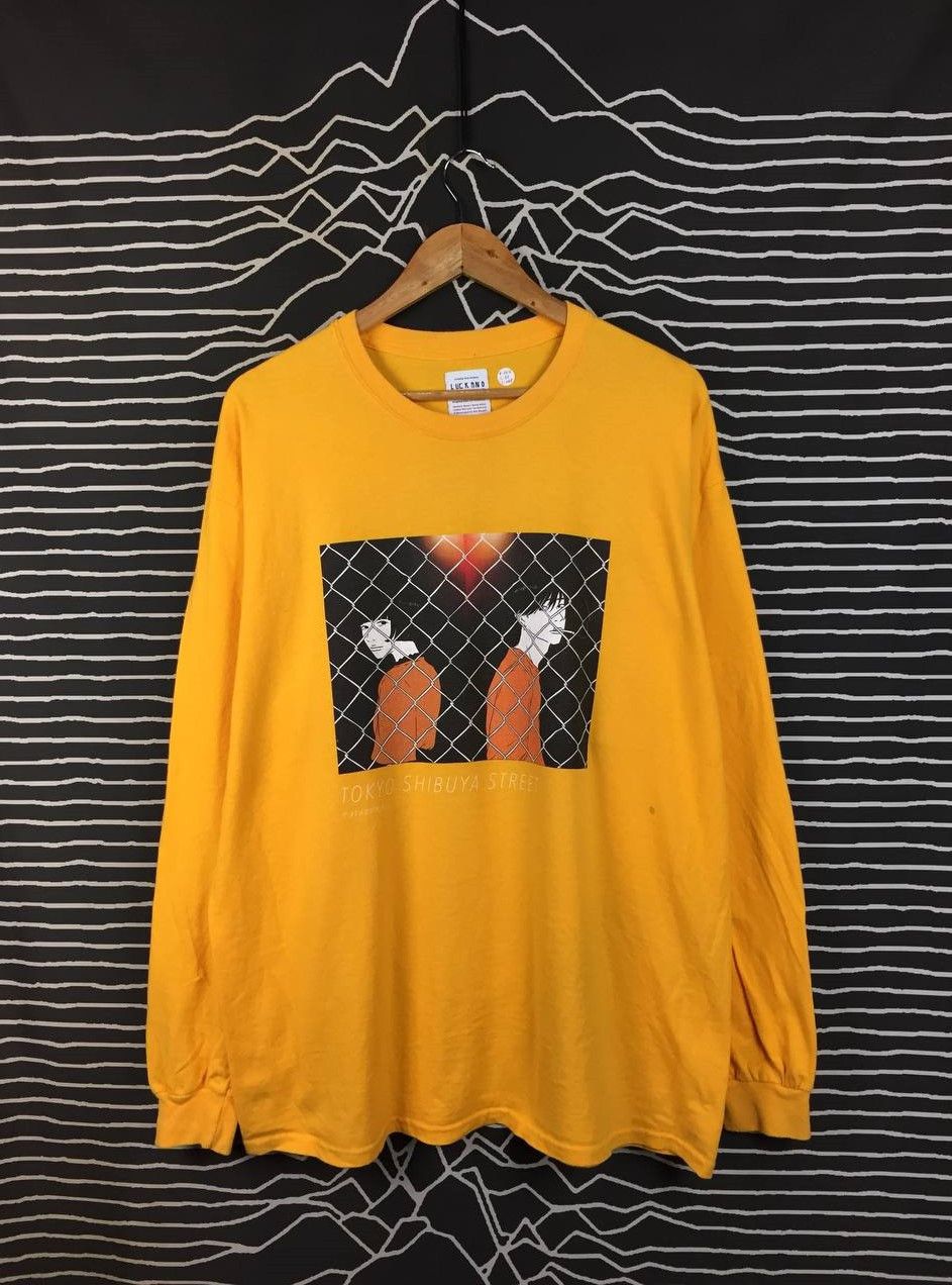 Japanese Brand LUCKAND x Masuda Miku Tokyo Shibuya Street Long Sleeve Tee Size US XL / EU 56 / 4 - 2 Thumbnail