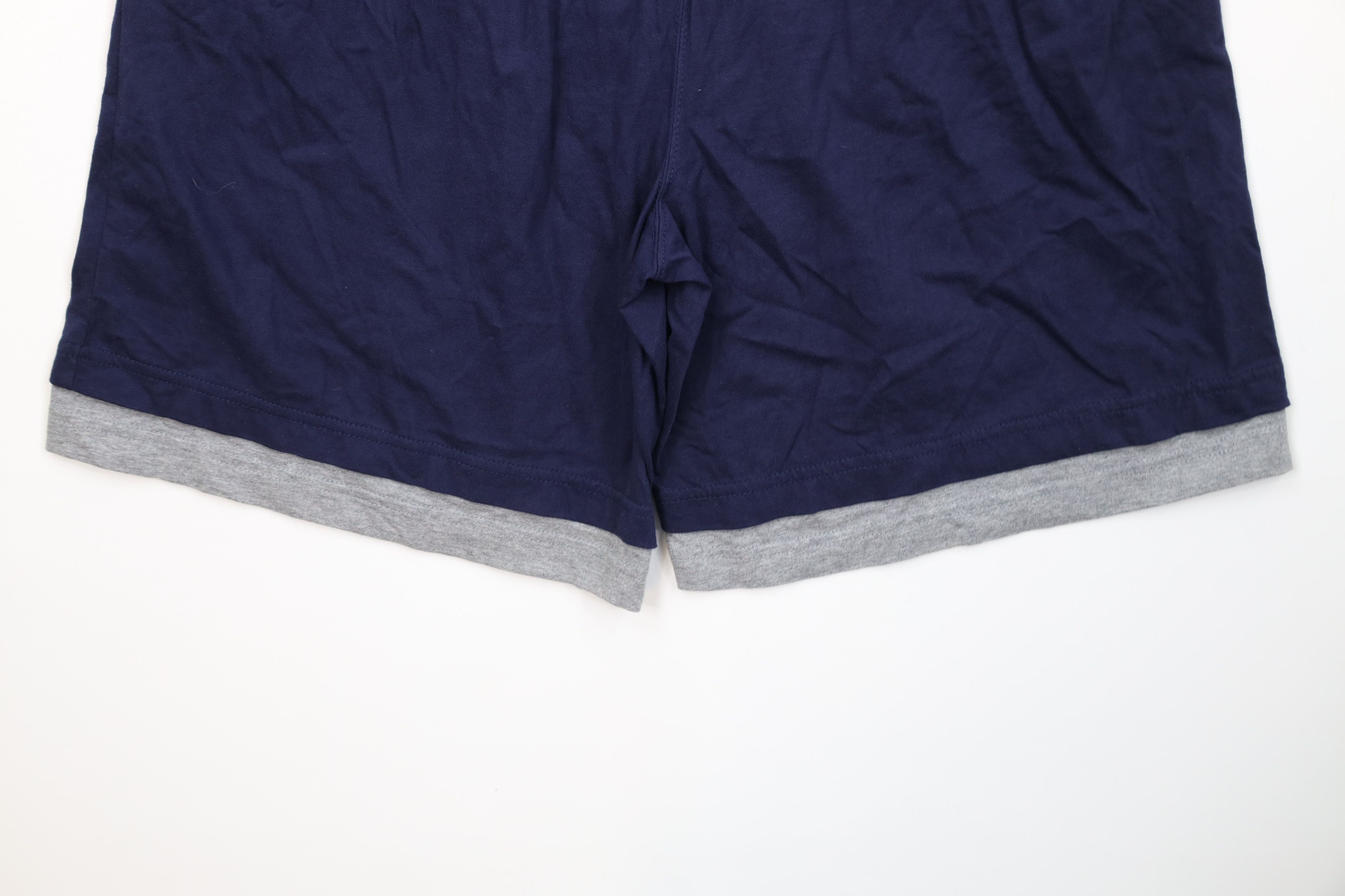 Vintage Vintage 90s Spell University of Toledo Layered Shorts Blue Size US 34 / EU 50 - 13 Thumbnail