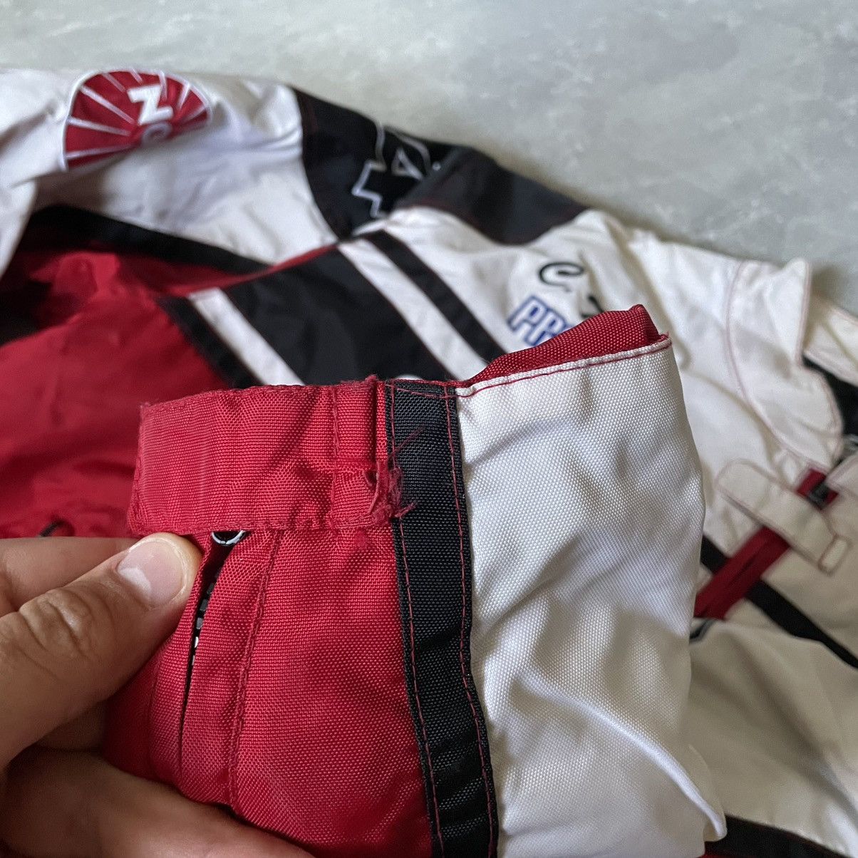 NASCAR Speed Freak Fast Line F1 moto Racing Jacket bomber marlboro Size US XXL / EU 58 / 5 - 7 Thumbnail