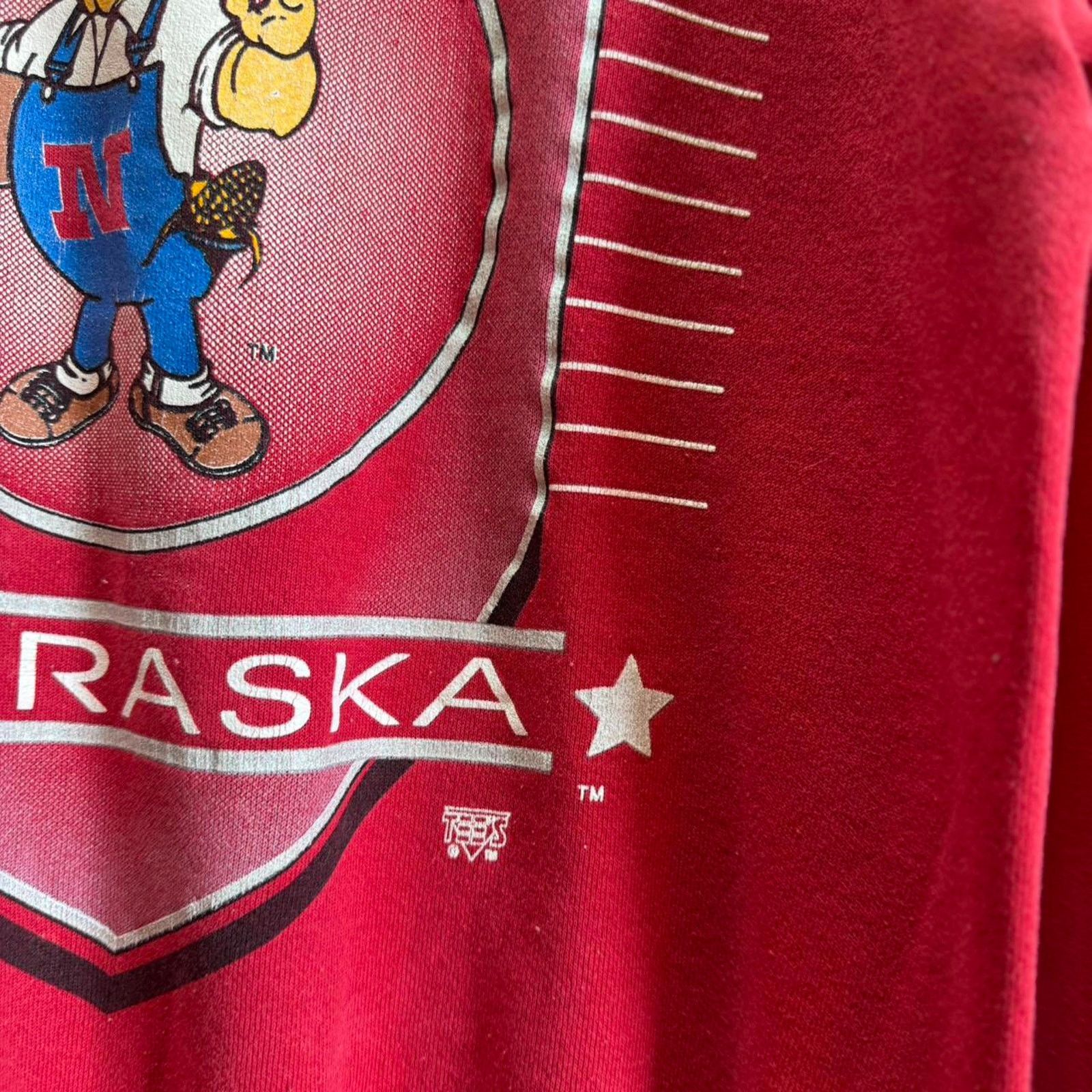 Vintage Vintage 90s Nebraska Huskers Herbie Crewneck Size US XL / EU 56 / 4 - 5 Thumbnail