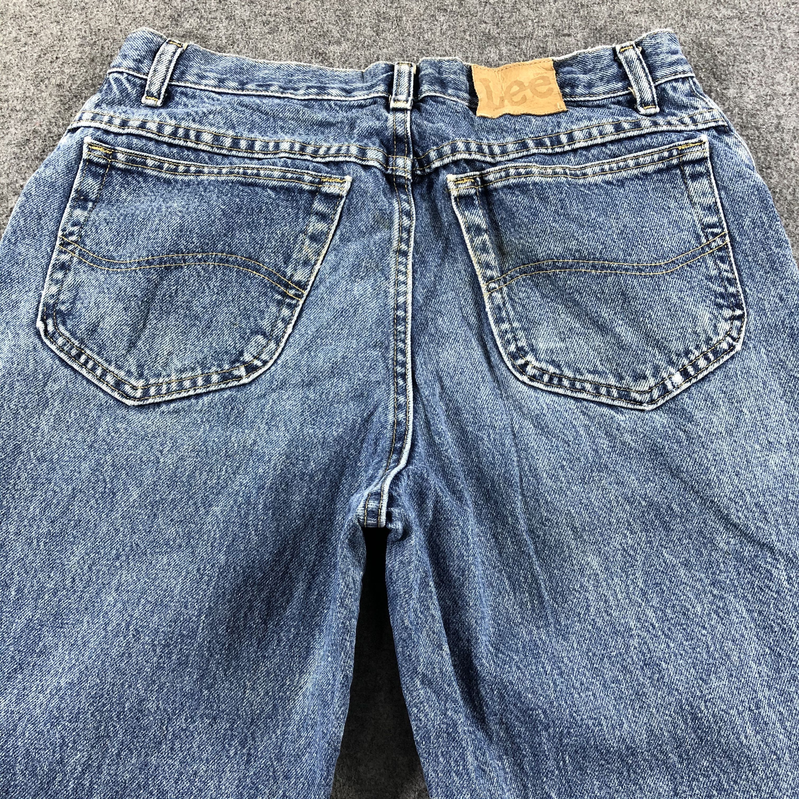 Lee Vintage Blue Wash Lee Jeans-J2496 Size US 32 / EU 48 - 4 Thumbnail