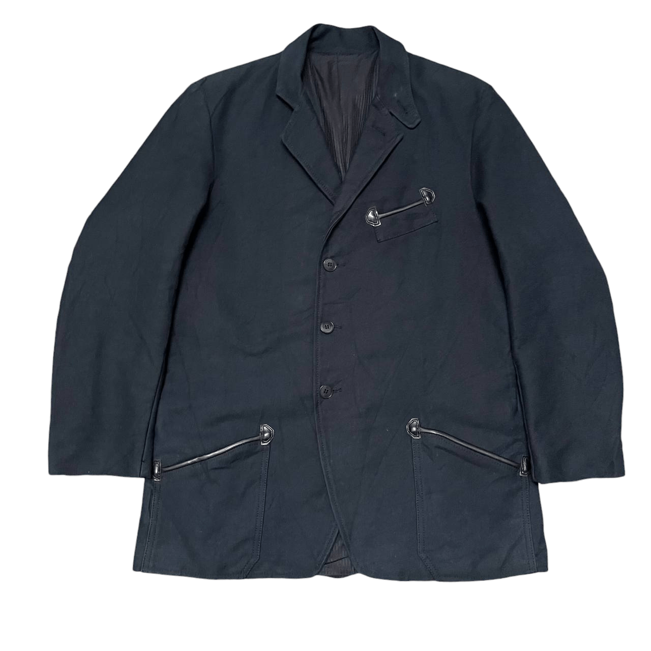 Heinrich Dinkelacker Vintage Heinrich August Bartels Chore Coat Jacket Size US M / EU 48-50 / 2 - 1 Thumbnail