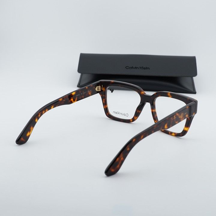 Calvin Klein Calvin Klein CK24526 235 Eyeglasses Havana 52mm Square Frame Size ONE SIZE - 10 Thumbnail