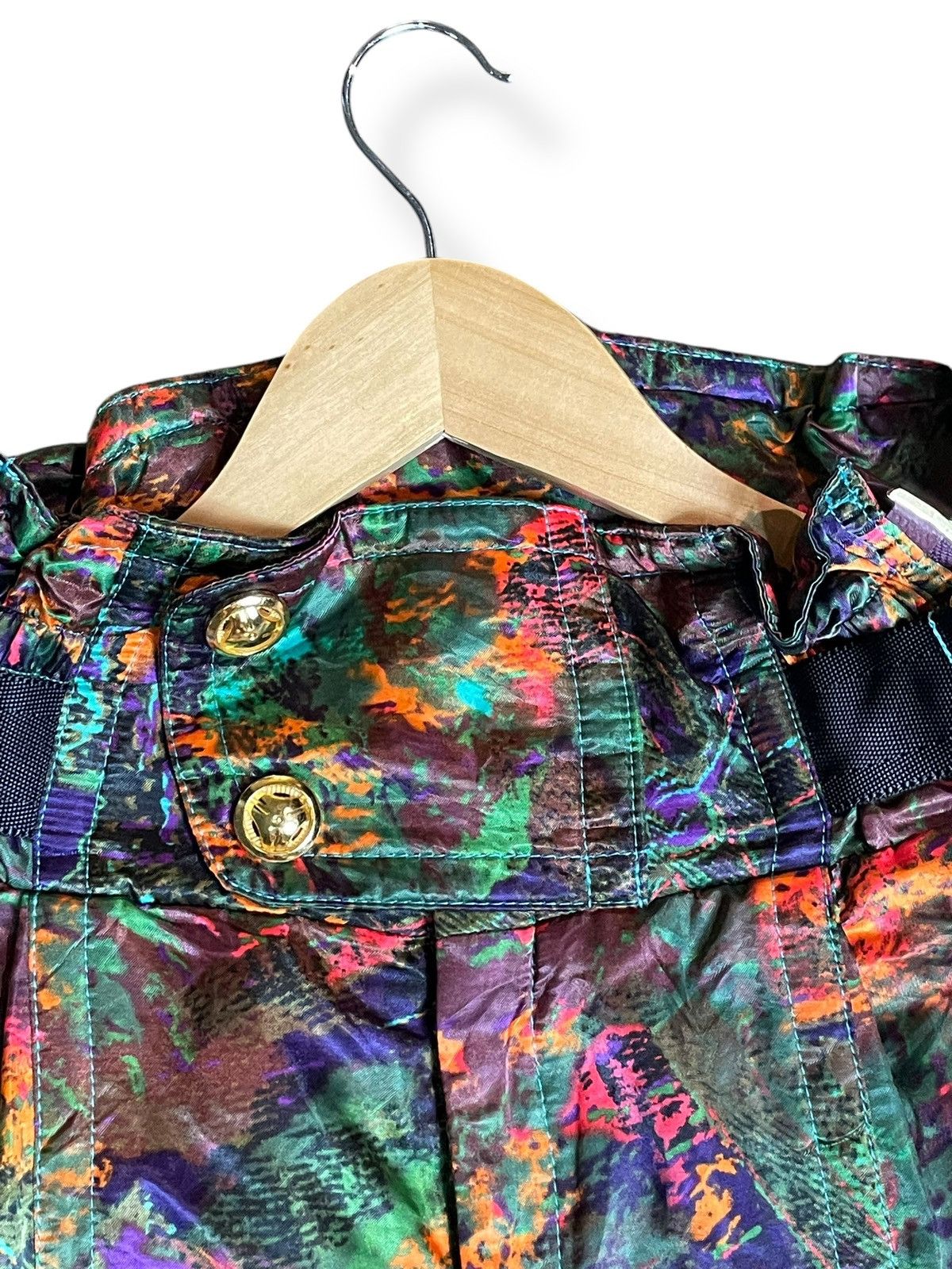 Ellesse × Vintage Vintage 90’s Ellesse + Chilout Bib Ski Pants (26) Size US 32 / EU 48 - 10 Thumbnail