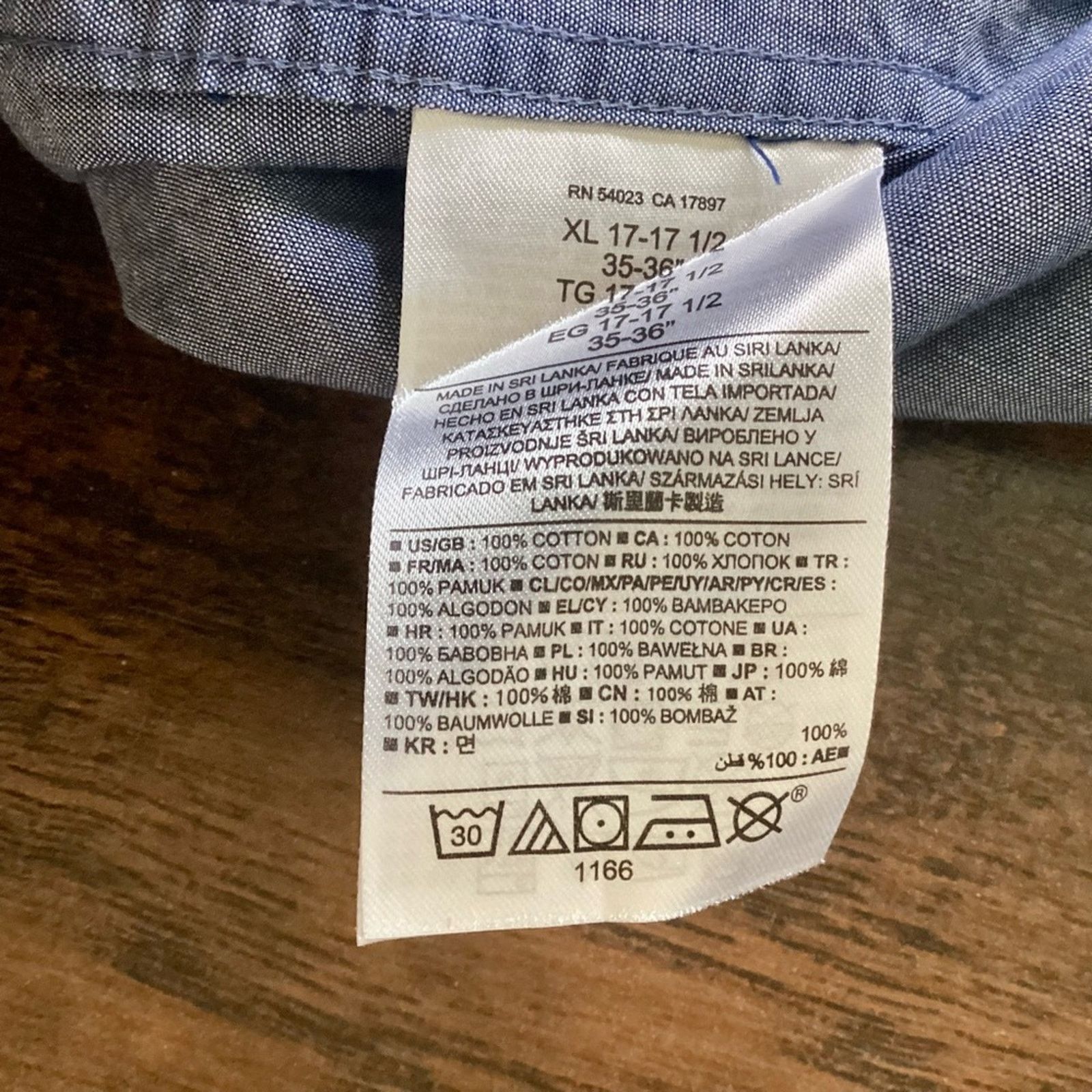Banana Republic Banana Republic Tailored Slim Fit Button Down Size US XL / EU 56 / 4 - 5 Thumbnail