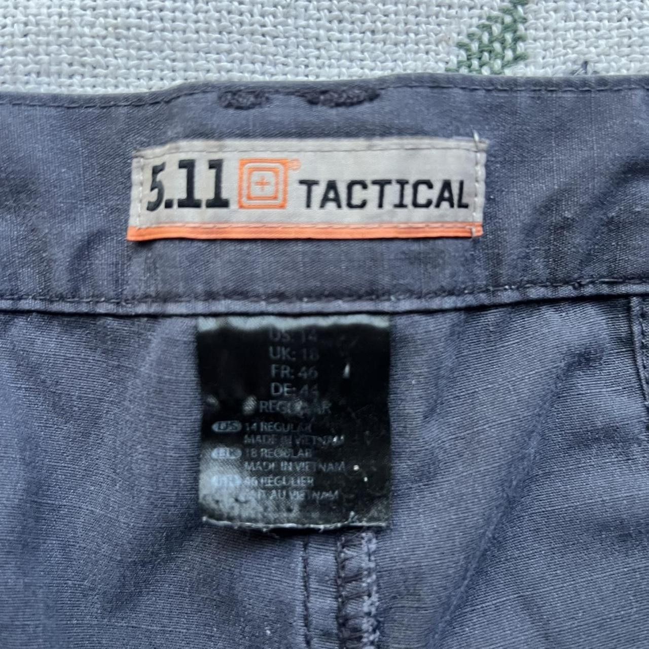 Vintage Vintage Y2K/2000s Baggy Grunge Faded Black Skater Style Cargo Pants! Size US 32 / EU 48 - 8 Thumbnail