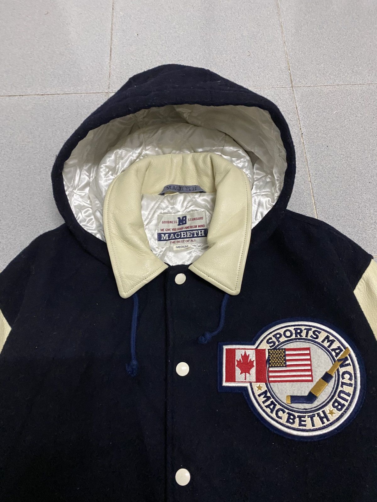 Macbeth Vintage Macbeth Sports Man Varsity Jacket Size US M / EU 48-50 / 2 - 8 Thumbnail
