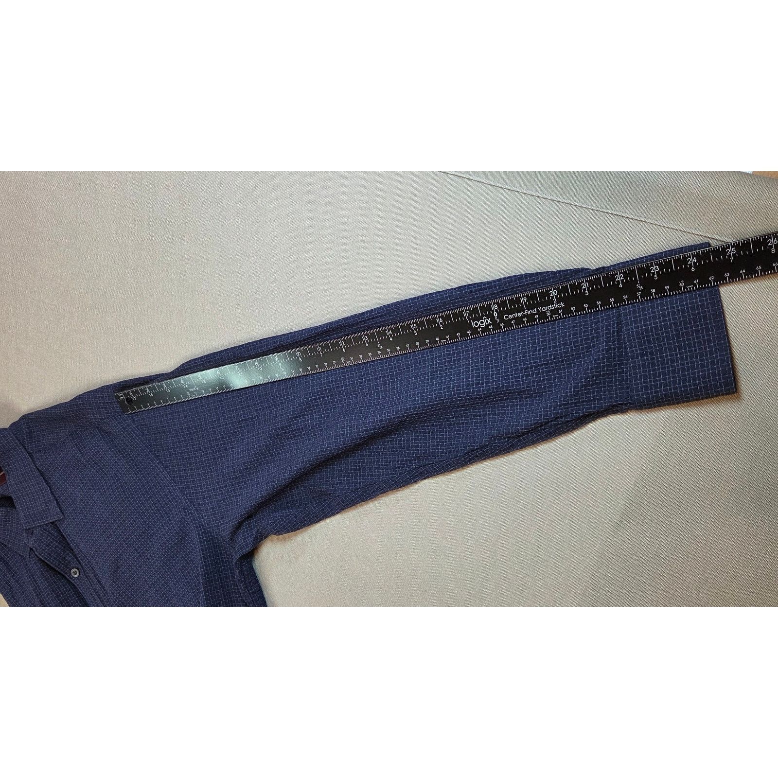 Tommy Bahama Tommy Bahama Blue Silk Cotton Shirt XL Textured Size US XL / EU 56 / 4 - 13 Thumbnail