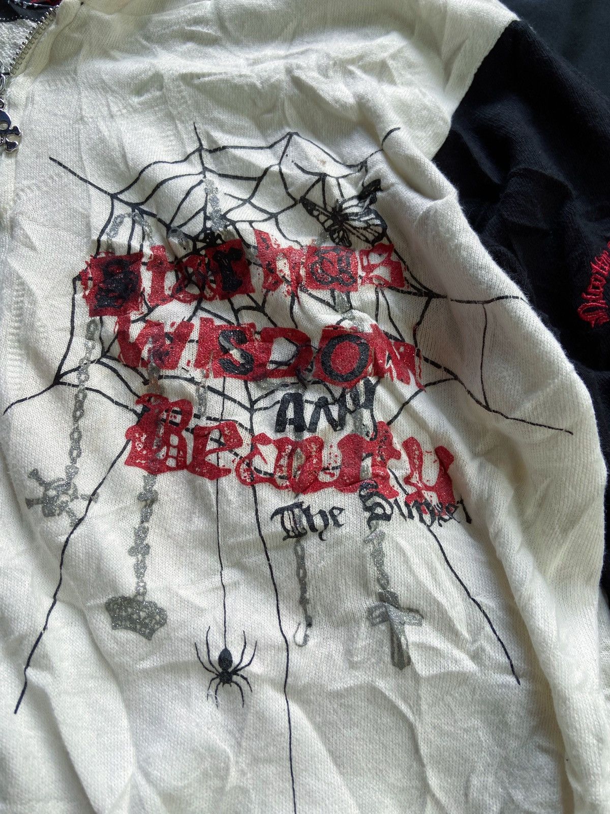 Japanese Brand TRPP GIRL PUNK GIRL ZIP HOODIE Size US L / EU 52-54 / 3 - 6 Thumbnail