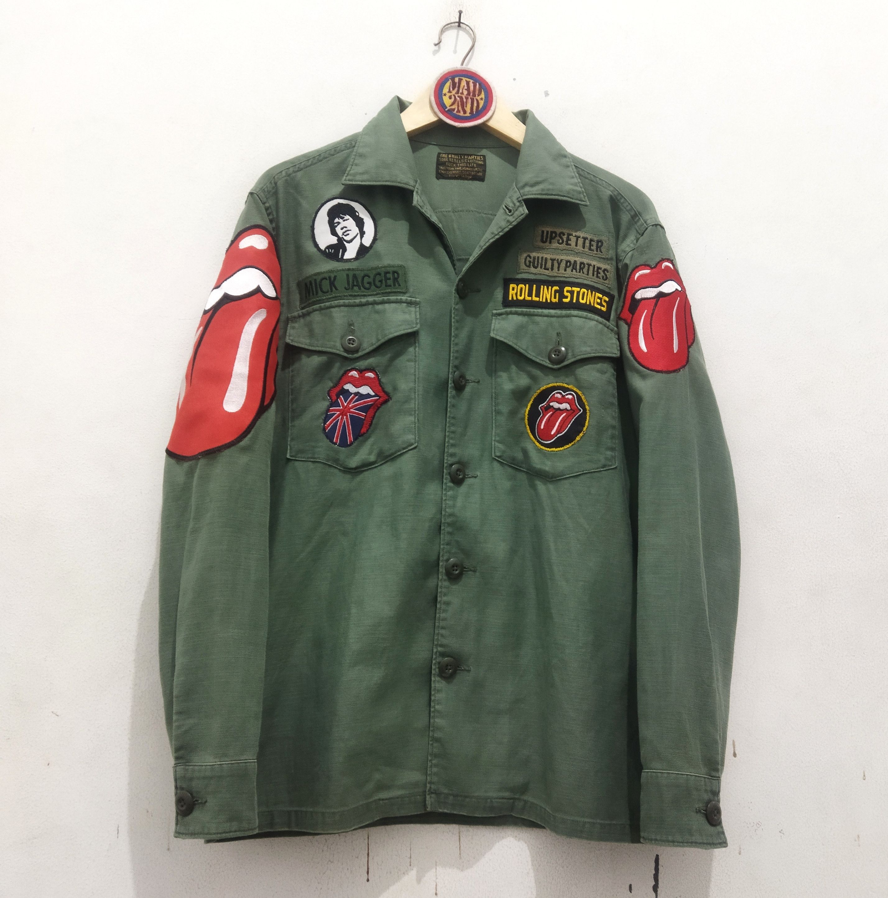 Military Vintage Army Jacket Rolling Stone Grailed