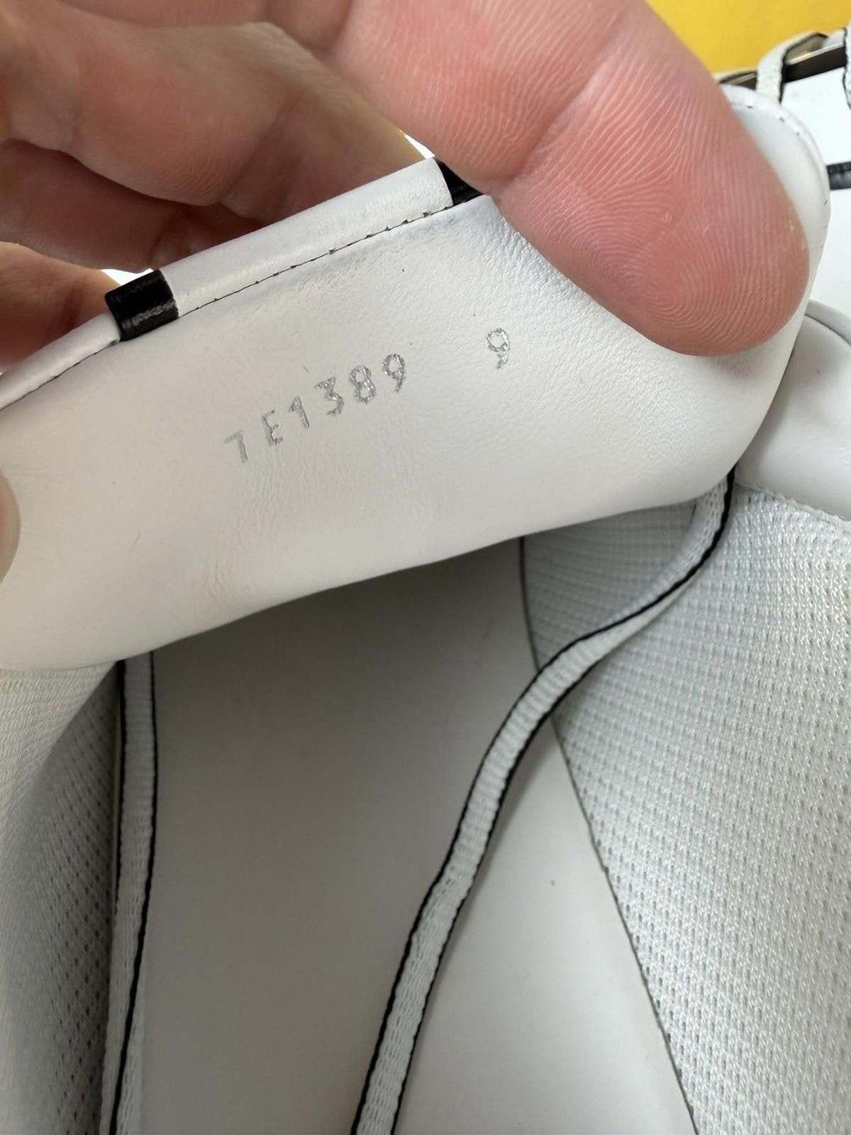 Fendi Fendi x Joshua Vides Leather Low Sneaker White Black SZ 9 Size US 9 / EU 42 - 6 Thumbnail