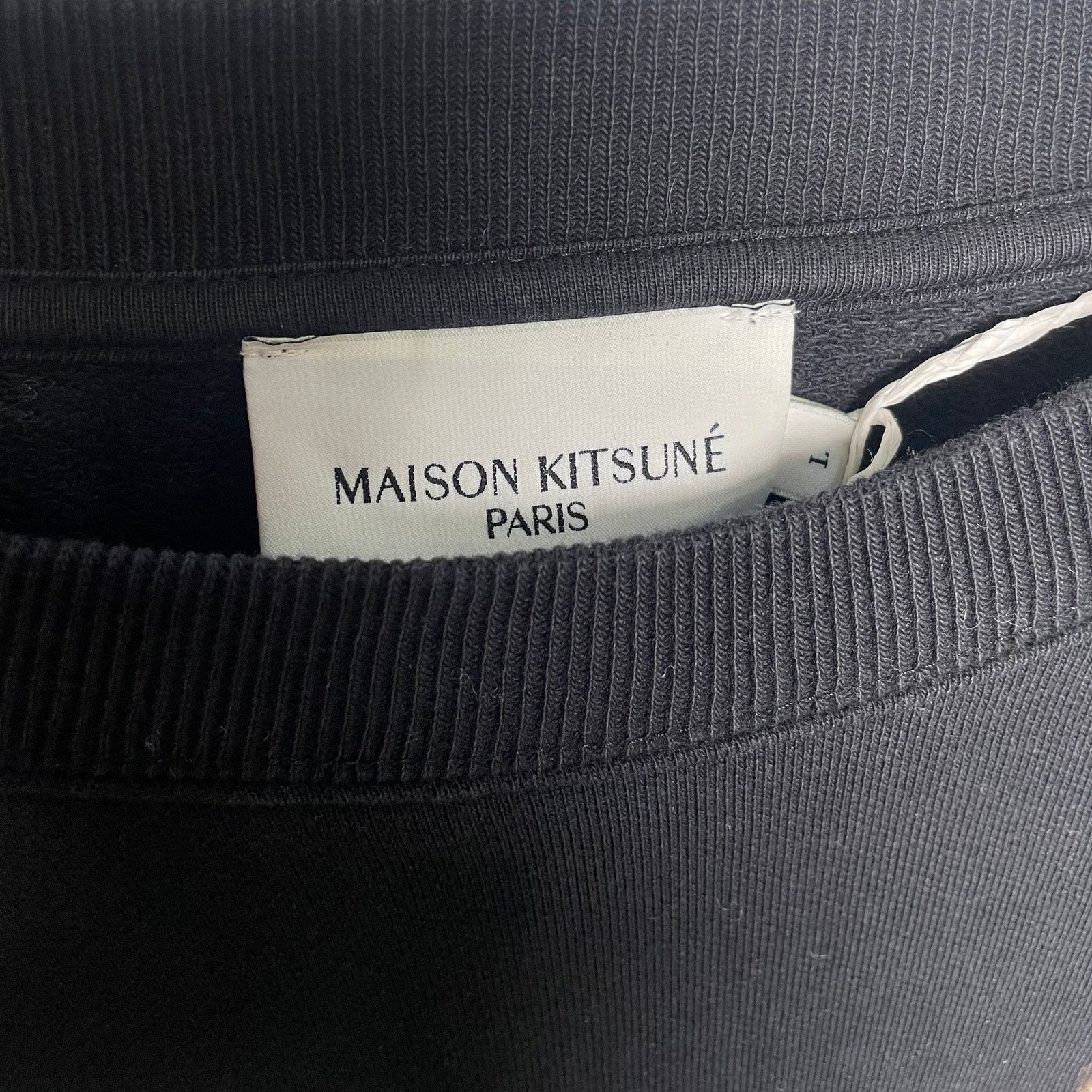 Maison Kitsune Black Fox Jumper Size L / US 10 / IT 46 - 4 Thumbnail