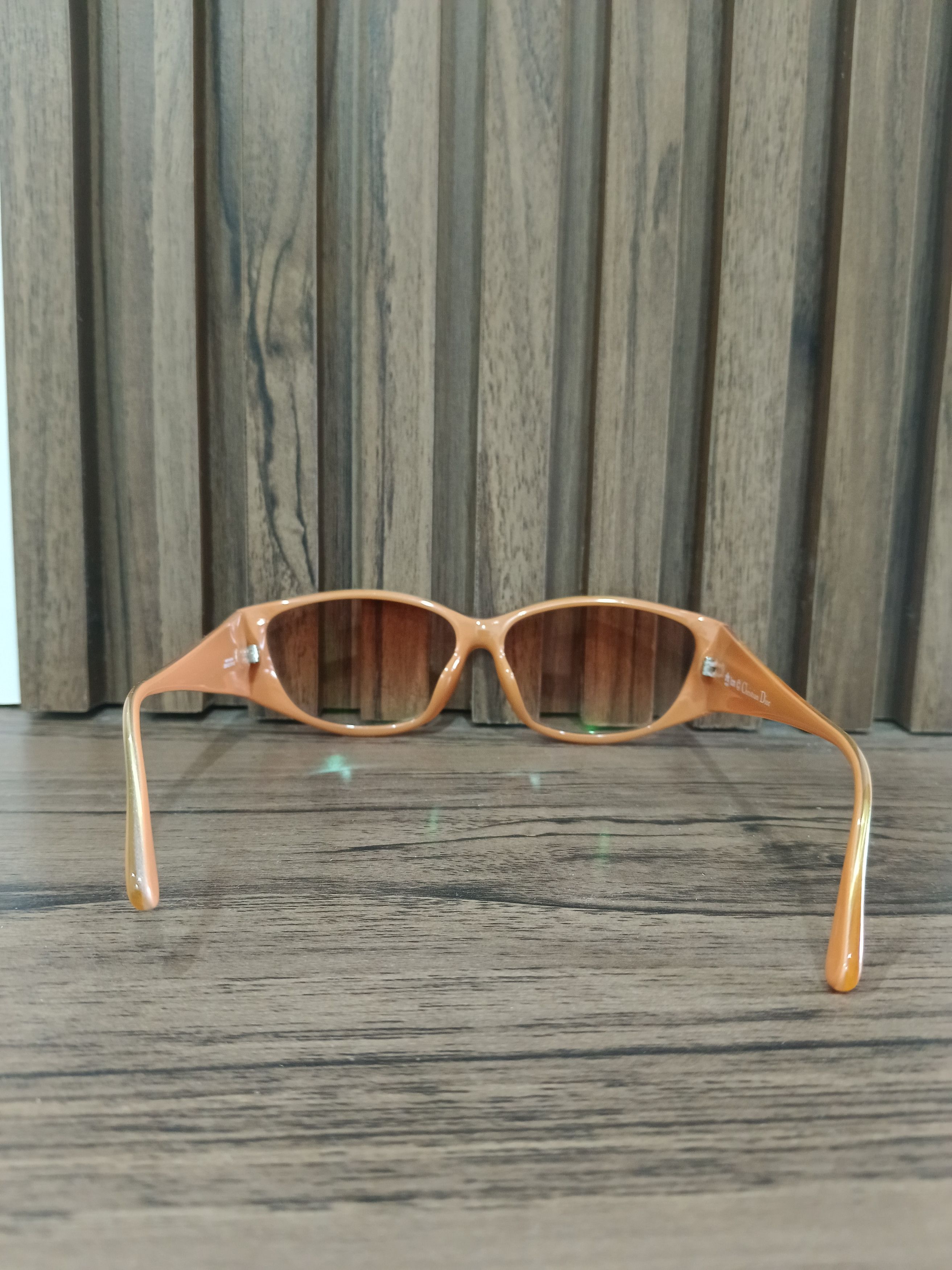 Dior Dior 2853 Vintage Oval Frames - Orange Fade Gold CD Logo Size ONE SIZE - 5 Thumbnail