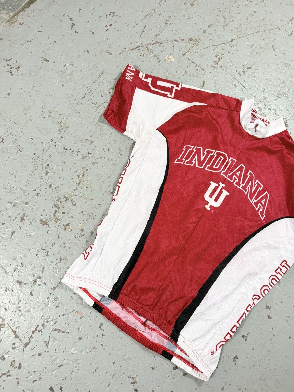 Other Vintage Indiana U Biking Jersey Size US L / EU 52-54 / 3 - 3 Thumbnail