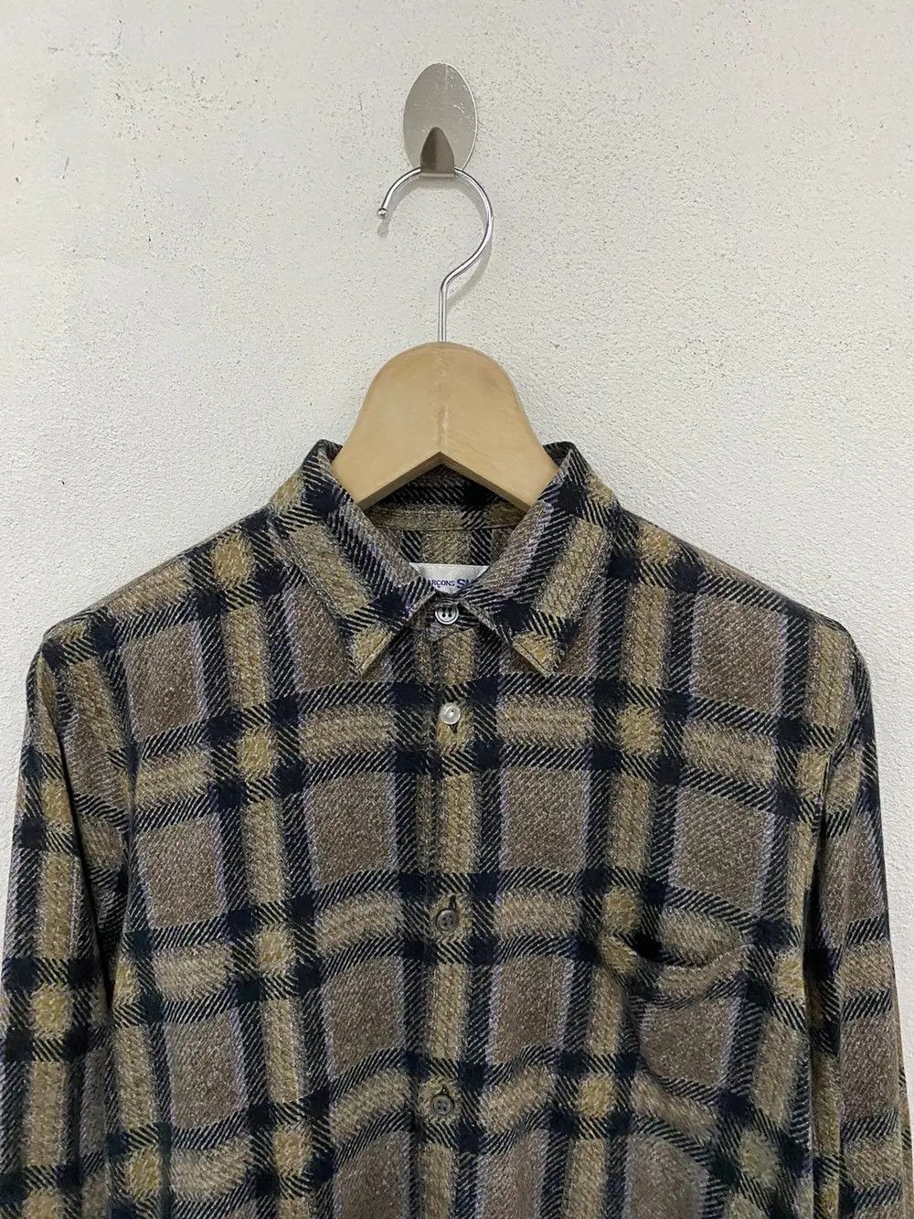 Comme des Garcons Rare Design Comme Des Garçons Flannel Shirt Jacket Size US S / EU 44-46 / 1 - 3 Thumbnail