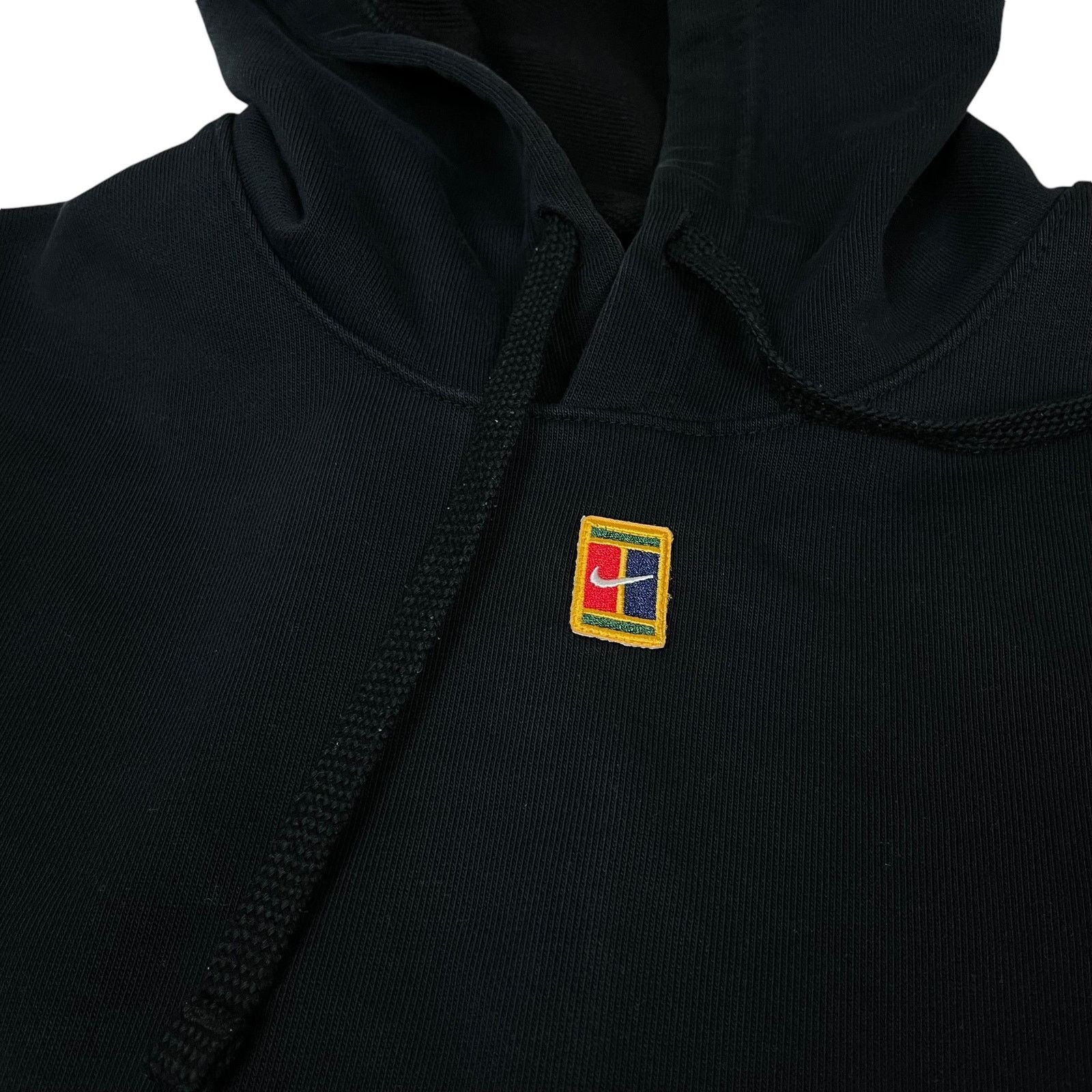 Nike Nike Court Fleece Men Black Cotton Pullover Tennis Hoodie XS Size US XS / EU 42 / 0 - 3 Thumbnail