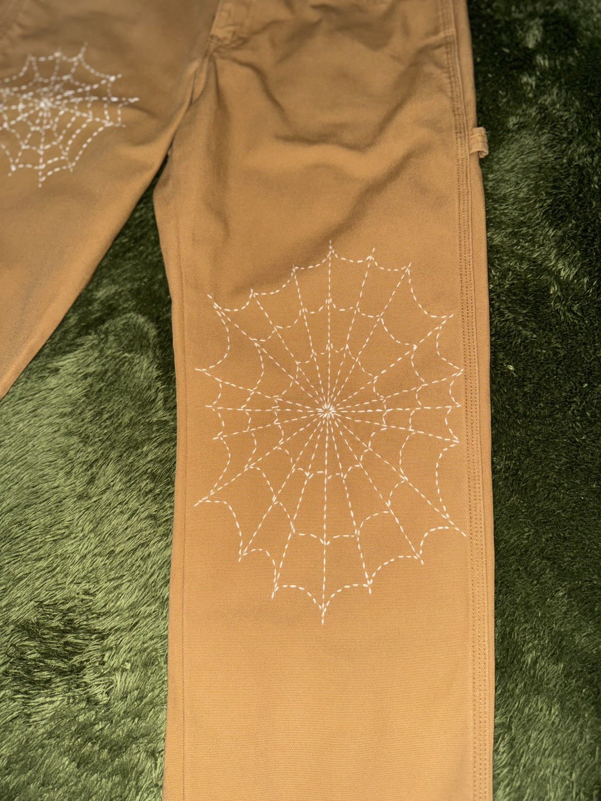 Dickies [32x30] Dickies Sashiko Spider Web Custom Carpenter Pants Size US 32 / EU 48 - 5 Thumbnail
