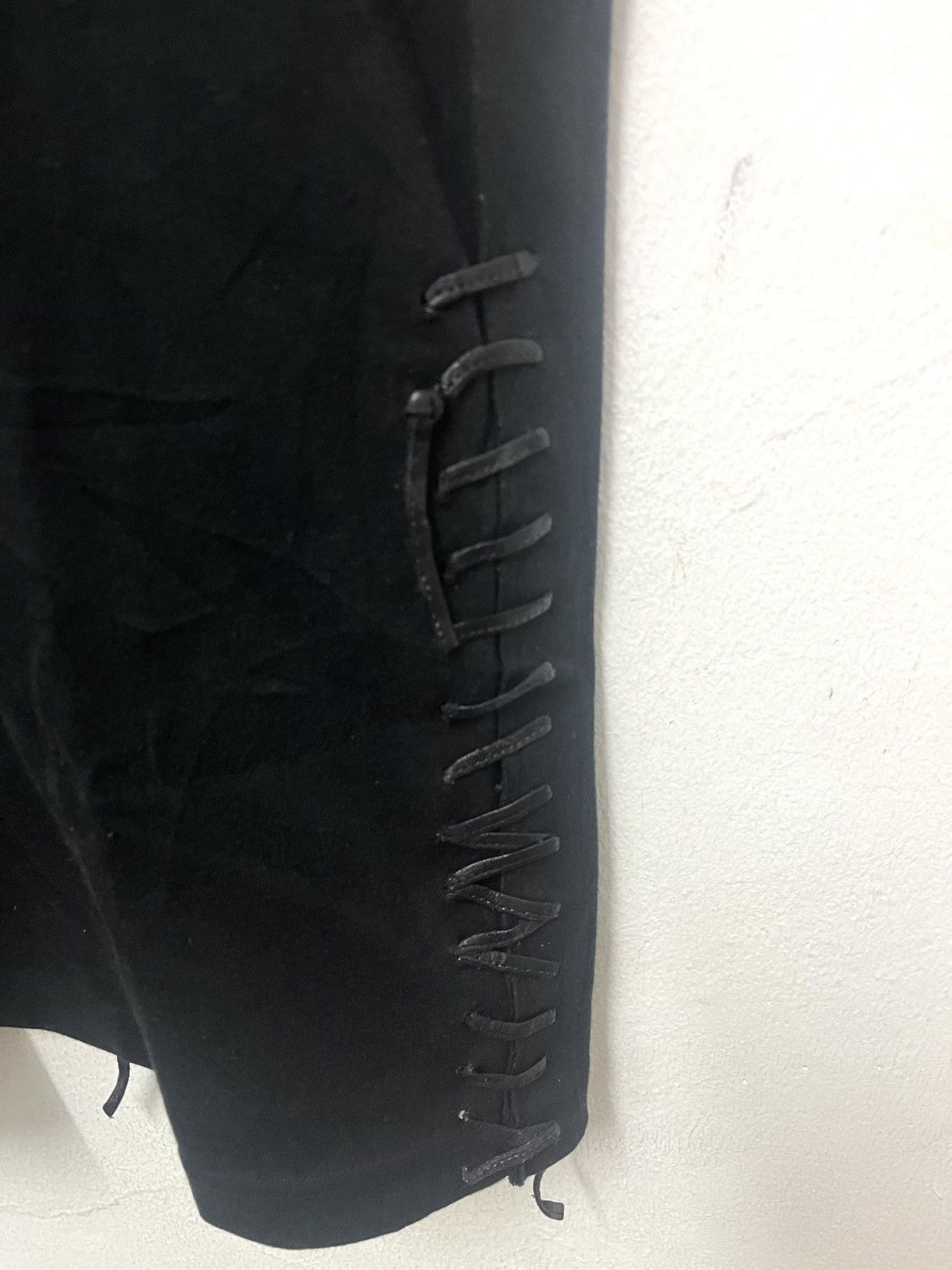 Comme des Garcons × Japanese Brand × Vintage Comme Des Garcons Femme RunWay Black T-shirt Size US S / EU 44-46 / 1 - 3 Thumbnail
