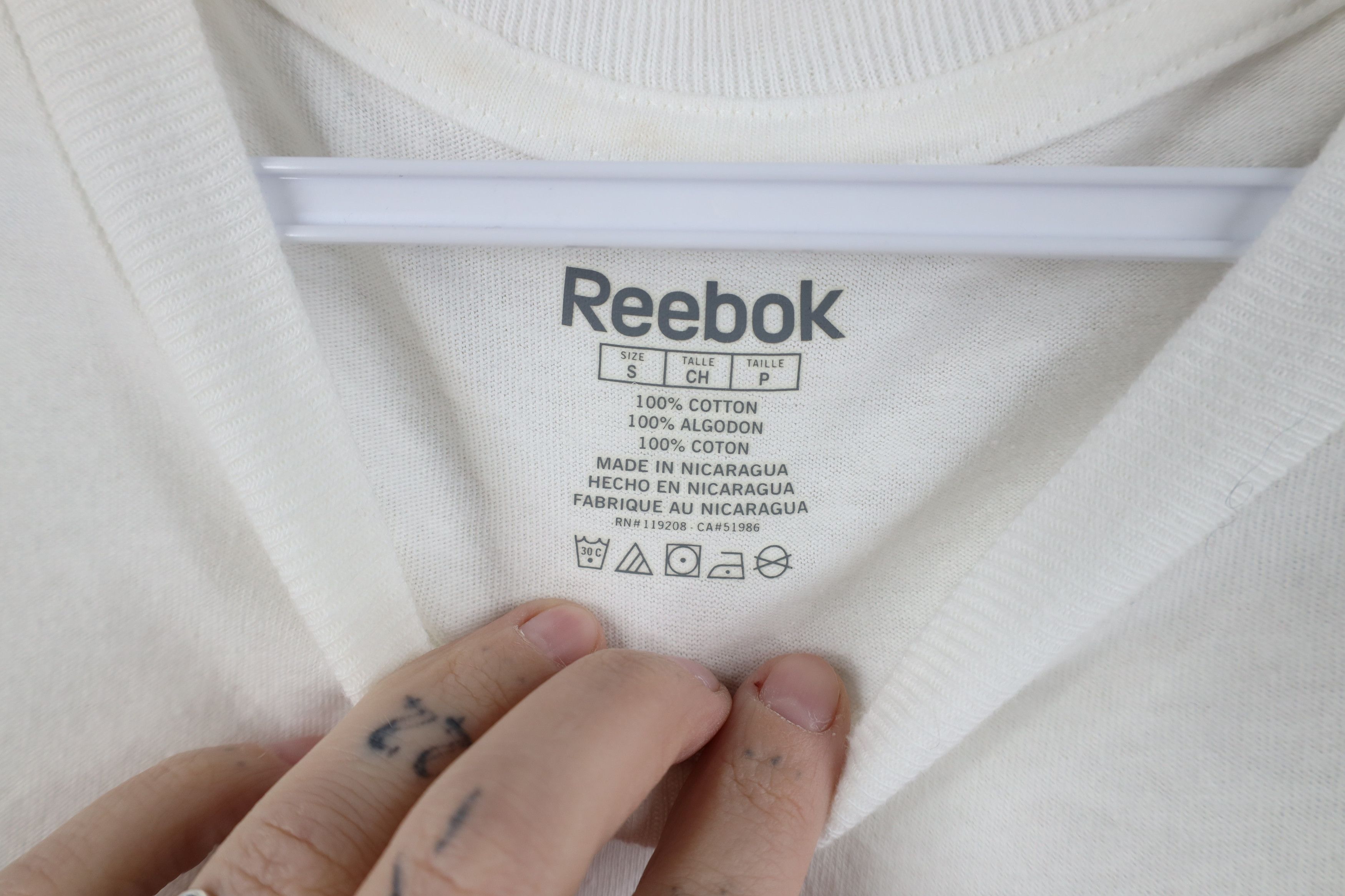 Reebok New Reebok Series Detroit Red Wings Hockey T-Shirt White Size US S / EU 44-46 / 1 - 8 Thumbnail