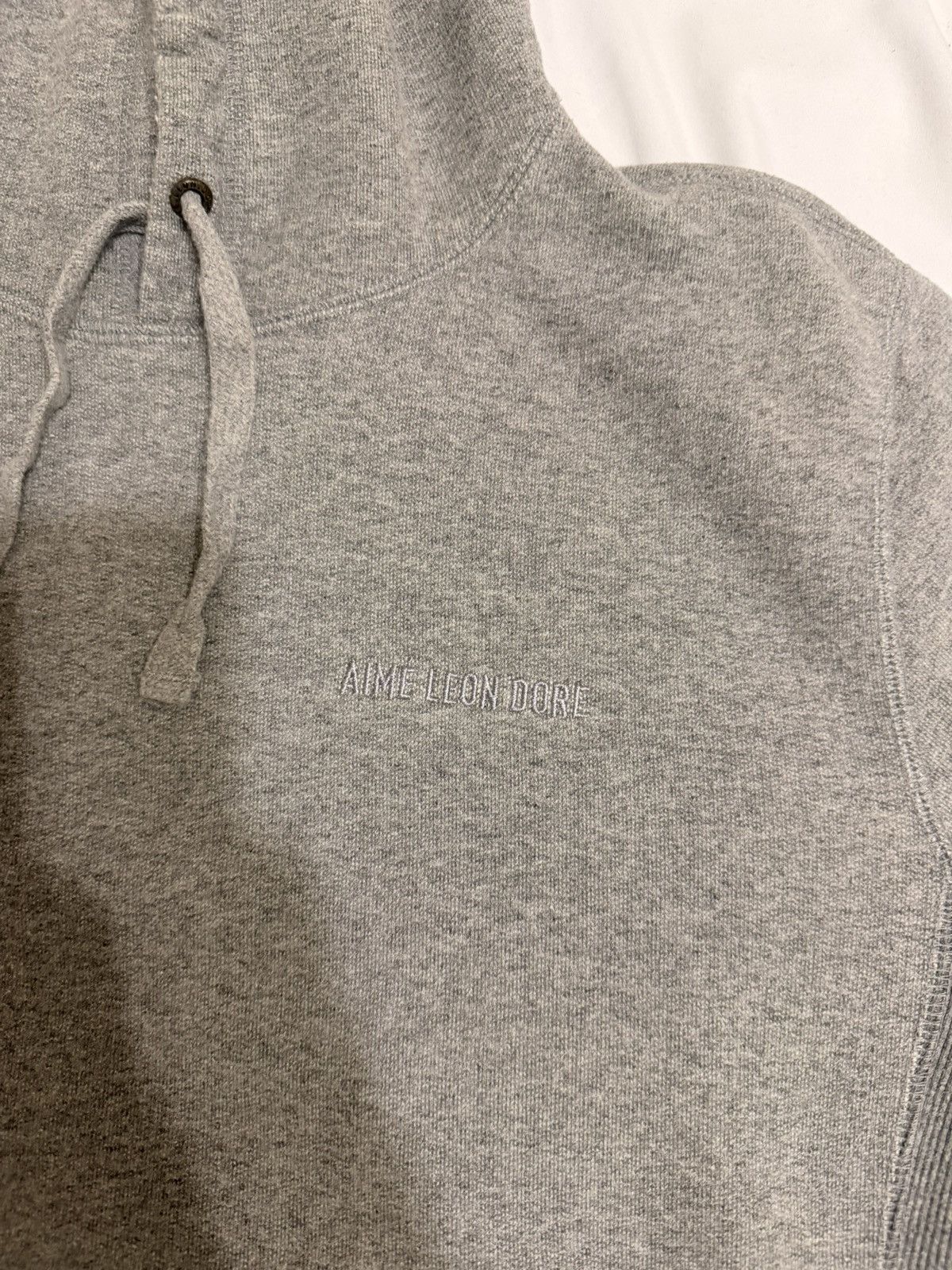 Aime Leon Dore Aimé Leon Dore Grey Logo Hoodie Size US M / EU 48-50 / 2 - 2 Thumbnail