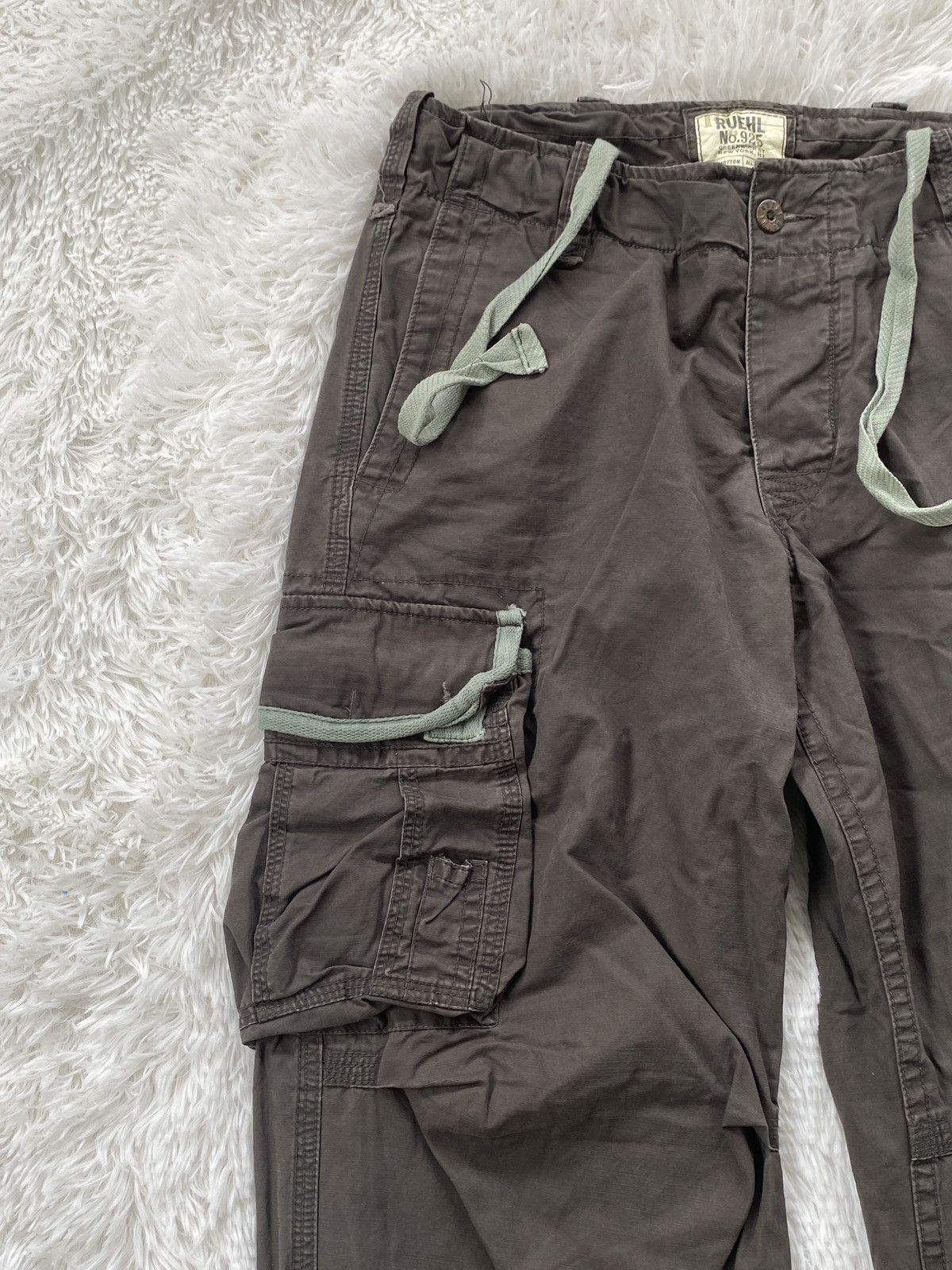 Ruehl No. 925 × Seditionaries 💥Last Drop💥Ruehl No 925 Cargo Pant MILITARY Bondage Size US 36 / EU 52 - 3 Thumbnail