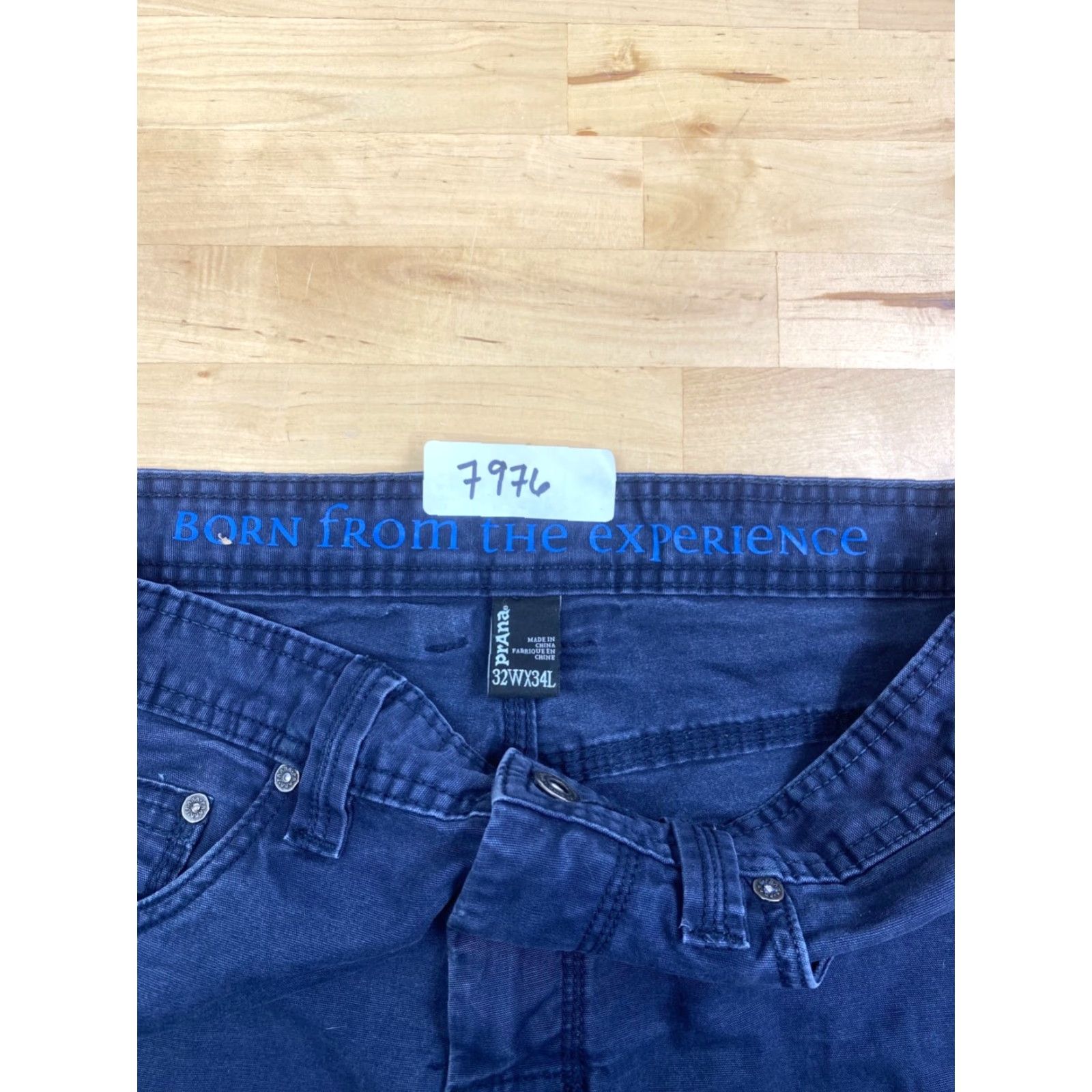 Prana prAna Jeans Mens 32x33 Denim Blue Regular Straight Stretch Casual Outdoor Hiking Size US 32 / EU 48 - 4 Thumbnail