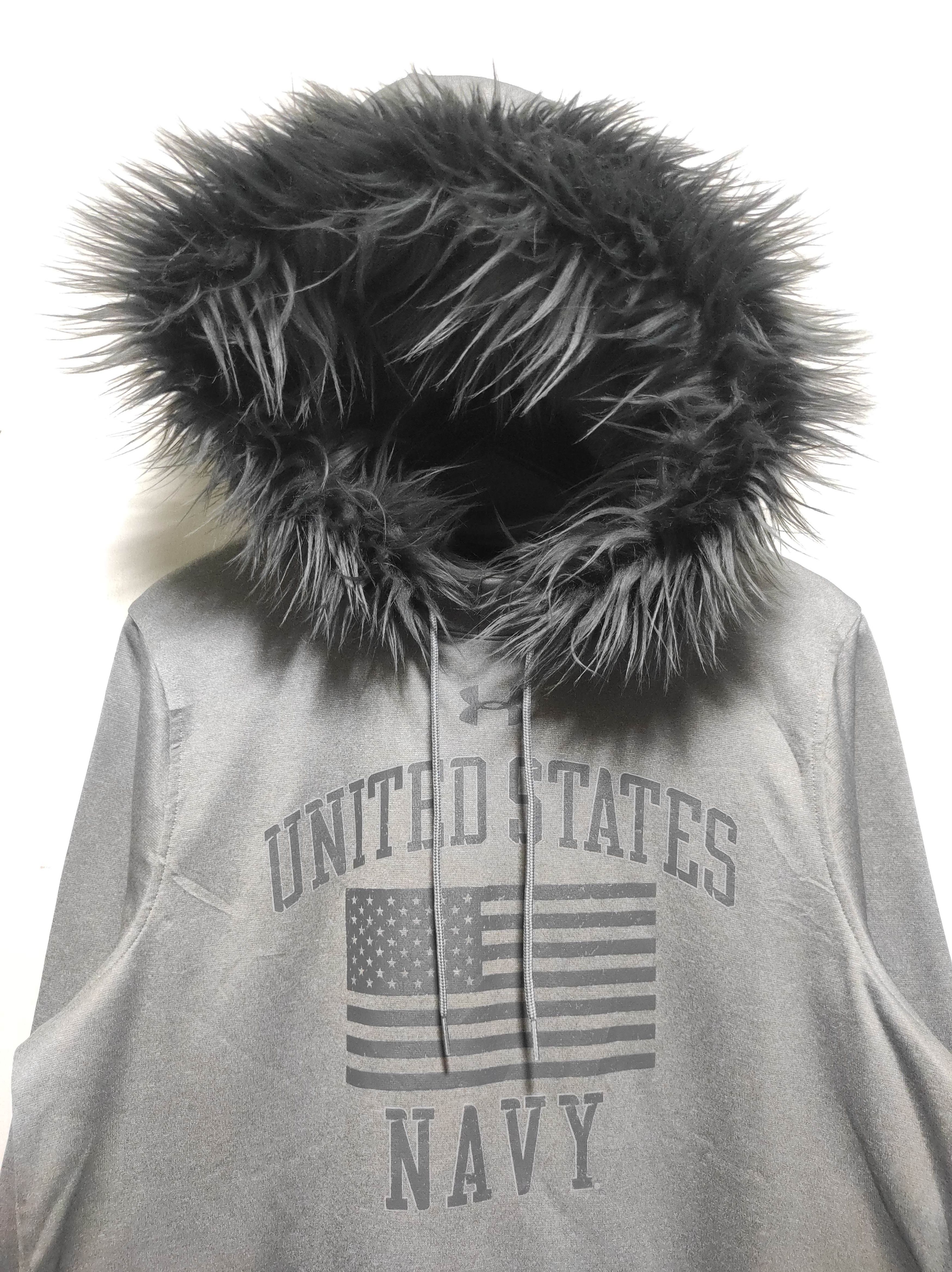 Under Armour Under Armour United State Navy Fur Hoodie LGB style Size US L / EU 52-54 / 3 - 3 Thumbnail