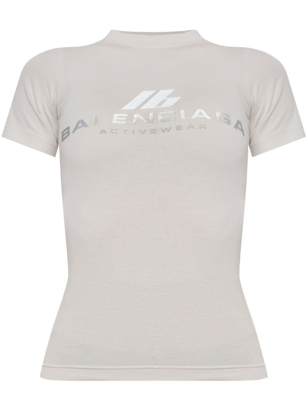 Balenciaga T-SHIRT ACTIVEWEAR ADERENTE Size L / US 10 / IT 46 - 1 Thumbnail