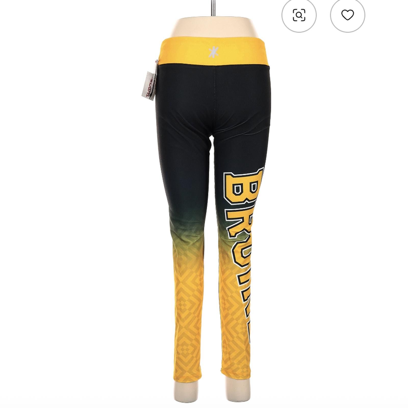 NHL NHL Boston Bruins Active Leggings Pants Size L Size 36" / US 14 / IT 50 - 2 Thumbnail