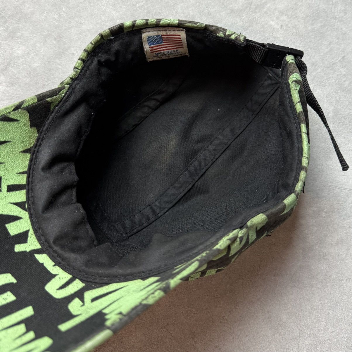 Supreme Vintage 2001 Supreme Graffiti Hat Size ONE SIZE - 4 Thumbnail