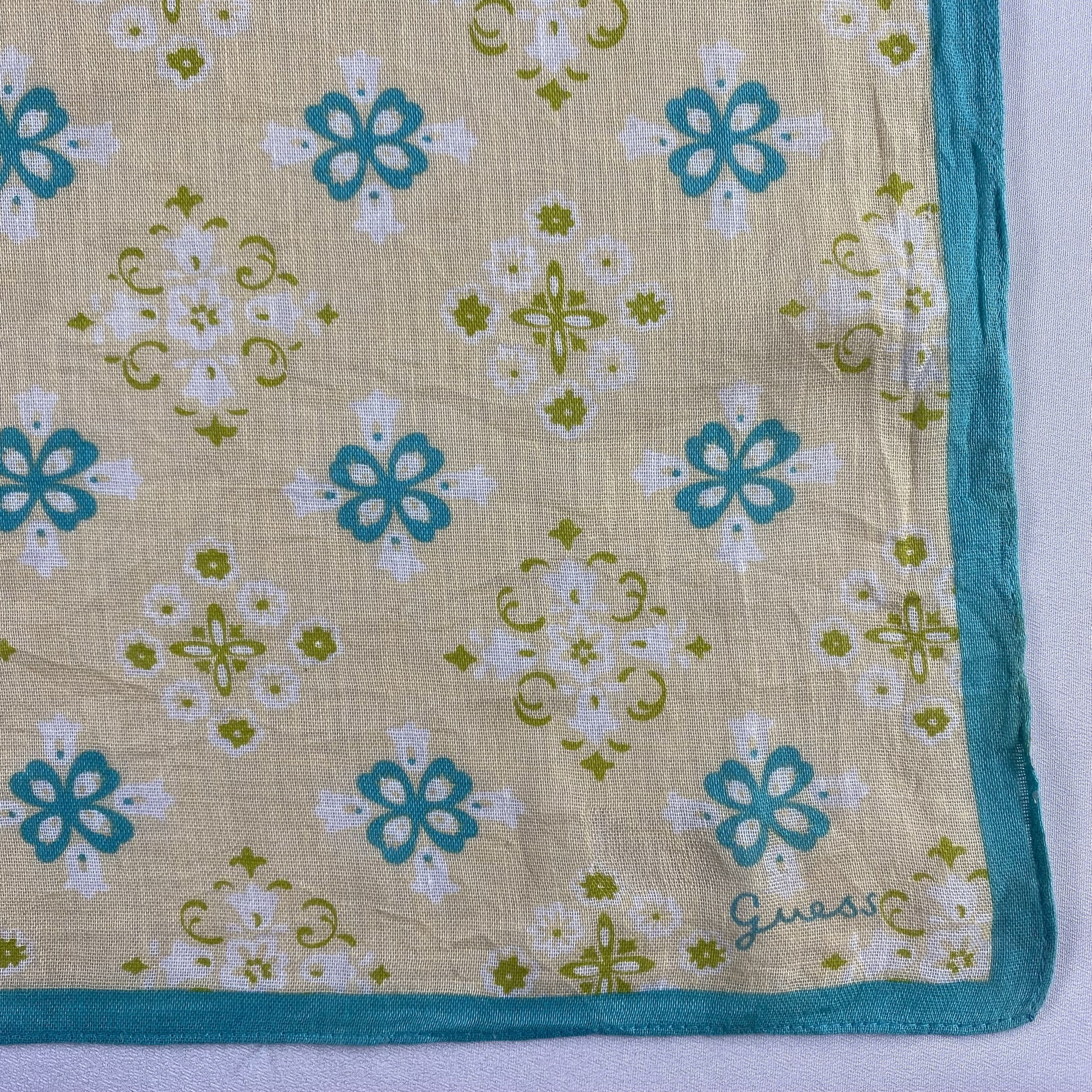 Guess × Vintage Guess Handkerchief / Neckerchief / Bandana-P1730 Size ONE SIZE - 3 Thumbnail
