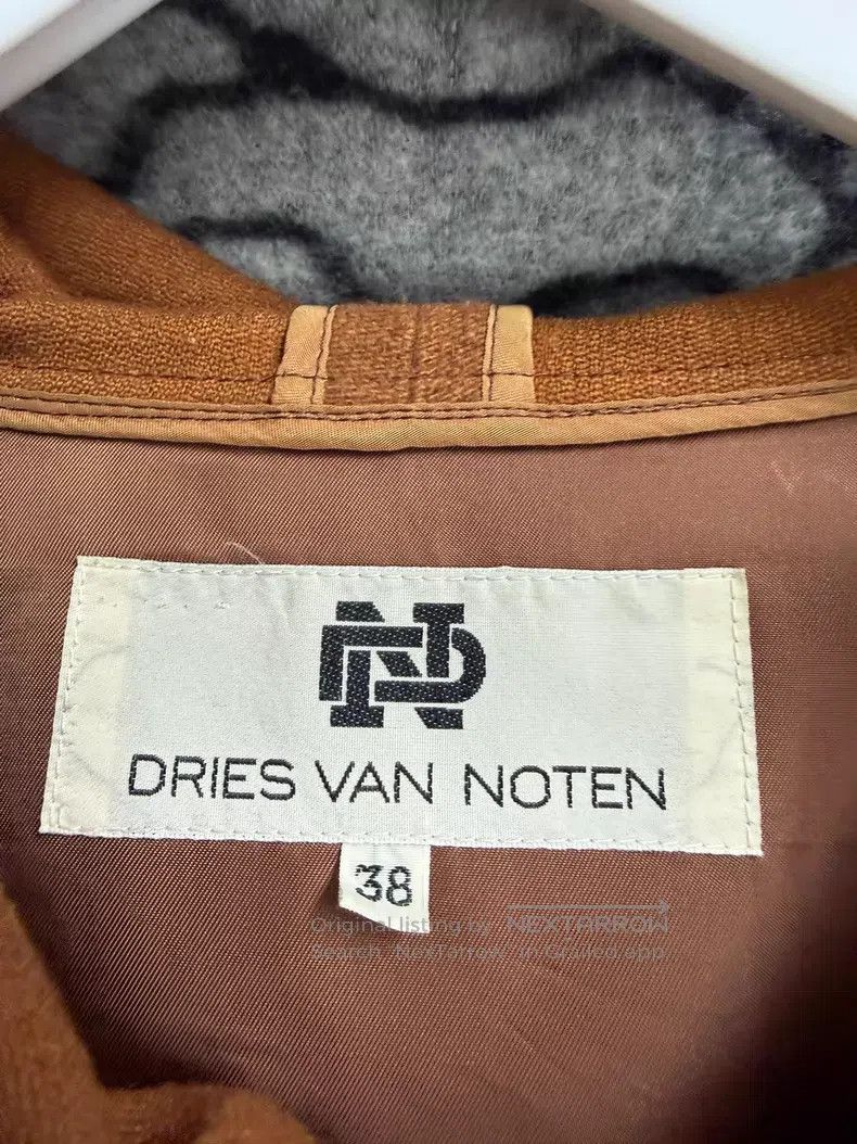 Dries Van Noten DRIES VAN NOTEN Loose Woolen Coat Size XS / US 0-2 / IT 36-38 - 3 Thumbnail