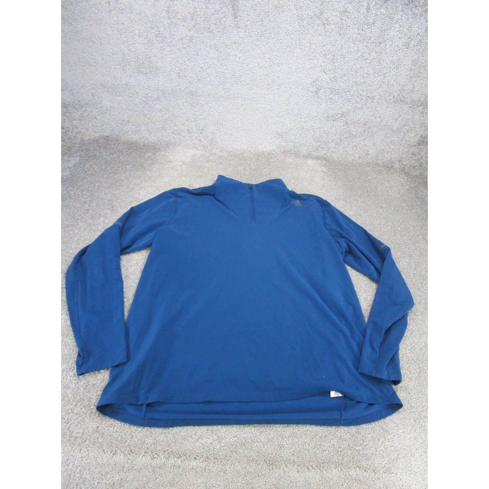 Adidas Adidas Sweatshirt Mens Xl Blue 1 4 Zip Pullover Stretch Running Climate Grailed