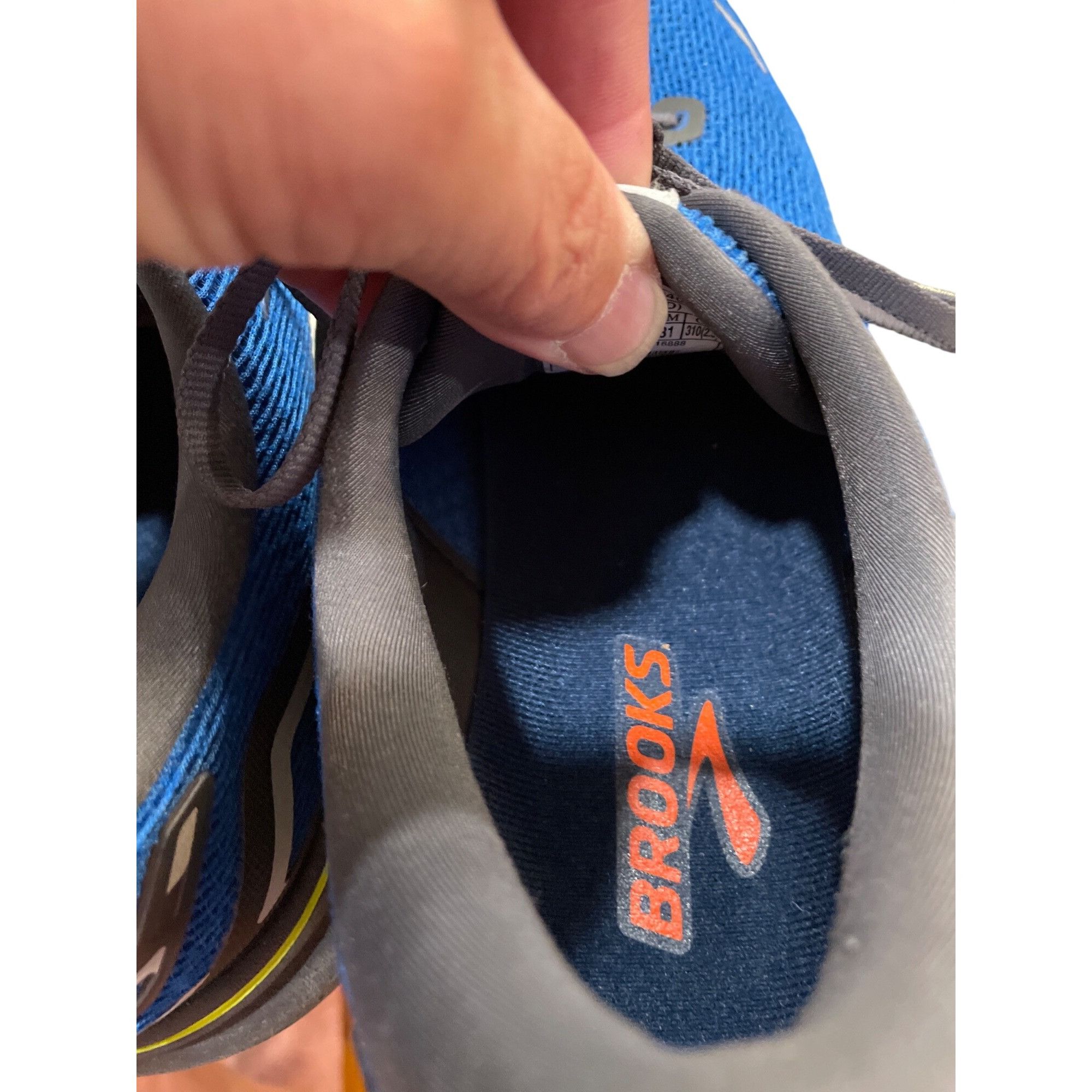 Brooks Brooks Ghost 15 men blue fabric running walking sneakers sz Size US 13 / EU 46 - 8 Thumbnail