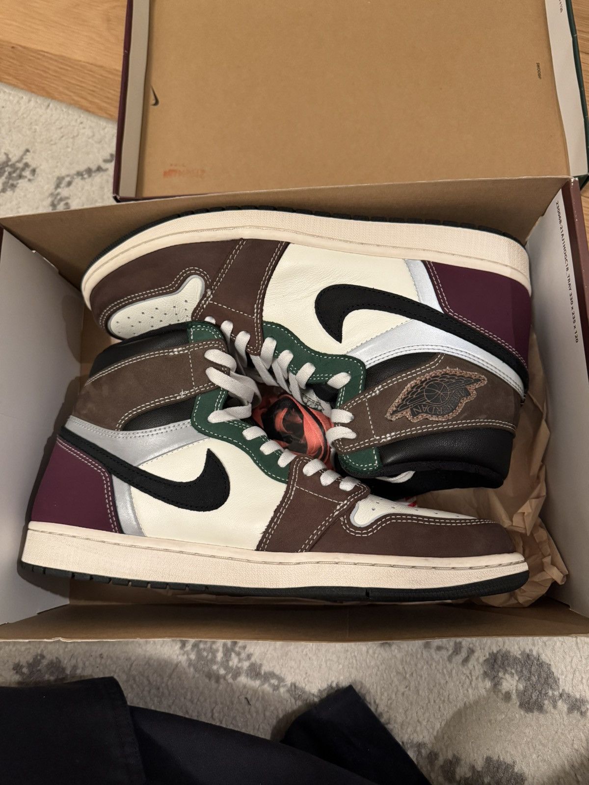 Nike Jordan 1 Retro High OG Hand Crafted Size US 10.5 / EU 43-44 - 1 Thumbnail