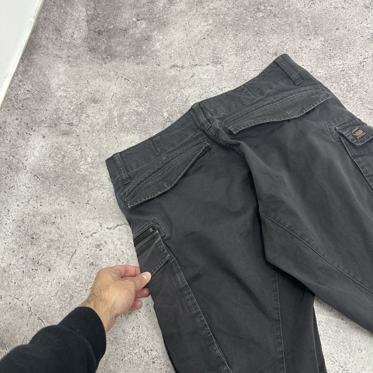 G-Star Vintage 00s GStar Raw washed Cargo pants japanese y2k og Size US 34 / EU 50 - 12 Thumbnail
