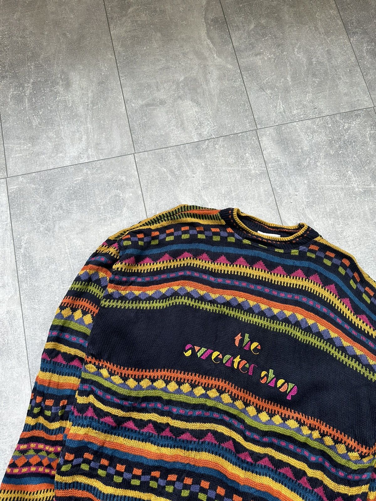 Aran Sweater Market Vintage Rare The Sweater Shop Googi Style Size US XL / EU 56 / 4 - 7 Thumbnail