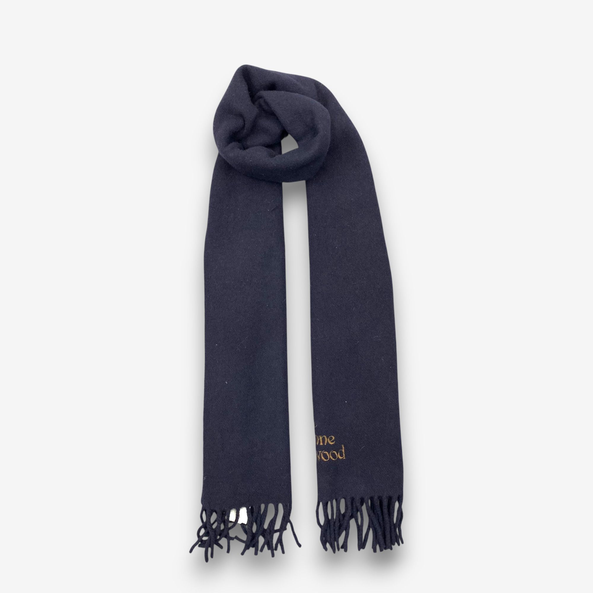 Vivienne Westwood Vintage Vivienne Westwood Scarf Orbs Muffler Wool Scarves Size ONE SIZE - 1 Thumbnail
