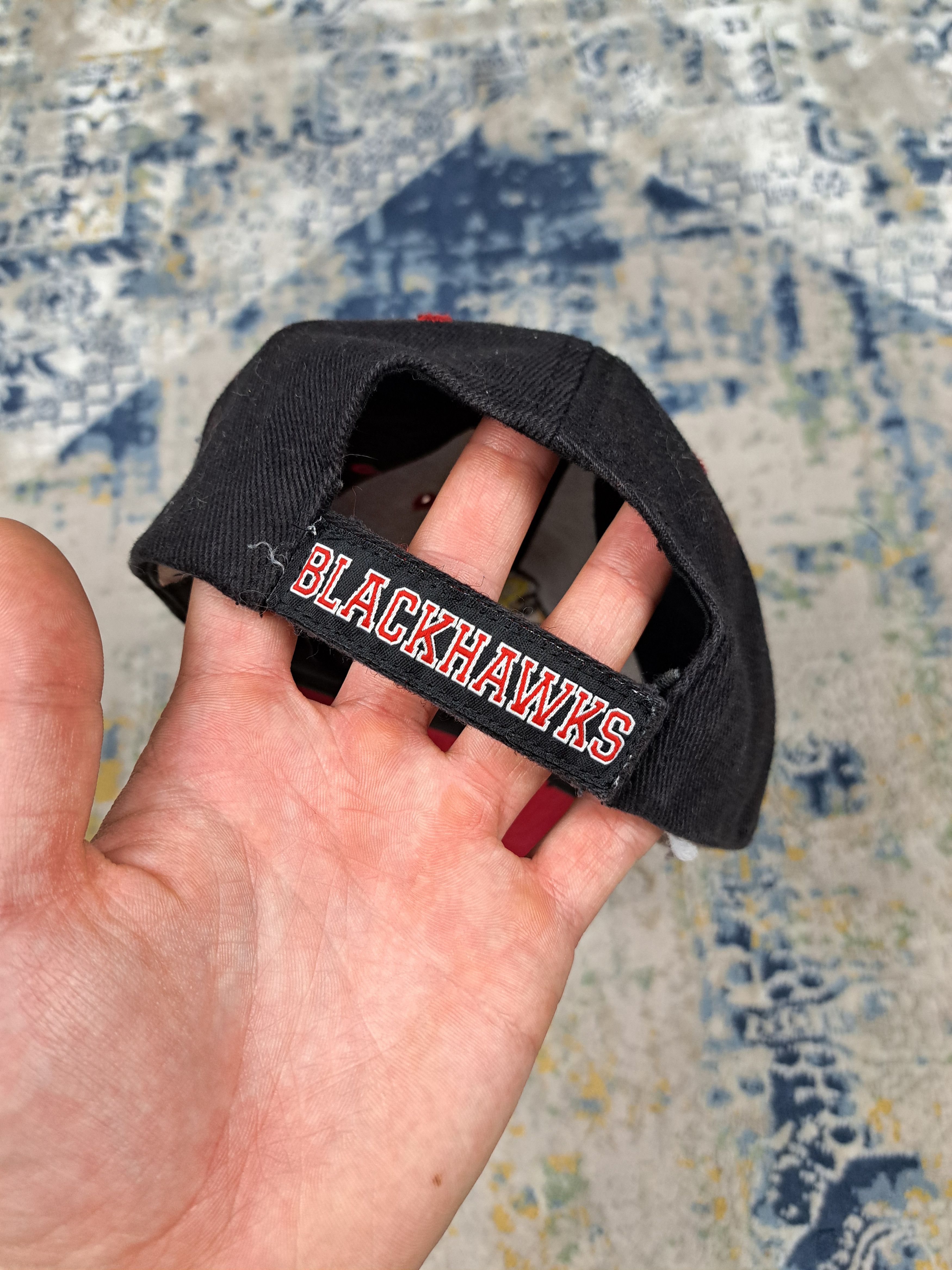 NHL Vintage Chicago Blackhawks NHL Cap Hat y2k American Sports Size ONE SIZE - 3 Thumbnail