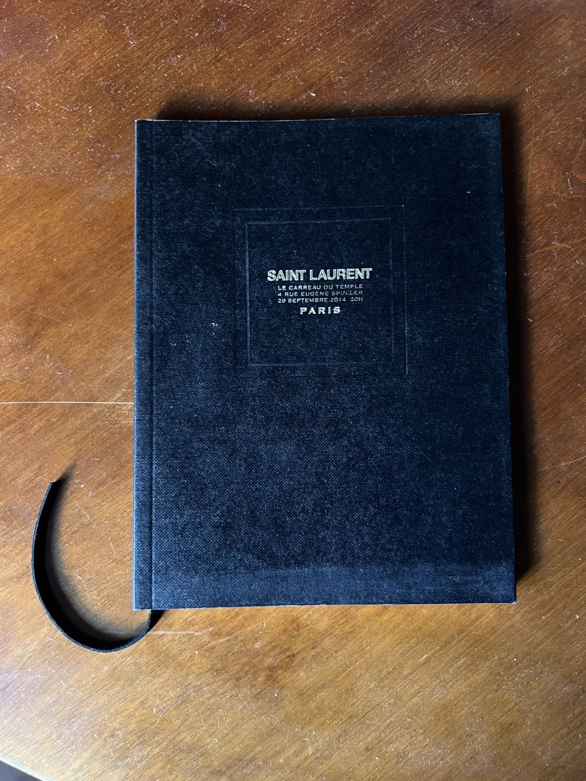 Saint Laurent Paris Saint Laurent 2014 Fashion Show Invite Art Book Hedi Slimane Size ONE SIZE - 1 Thumbnail