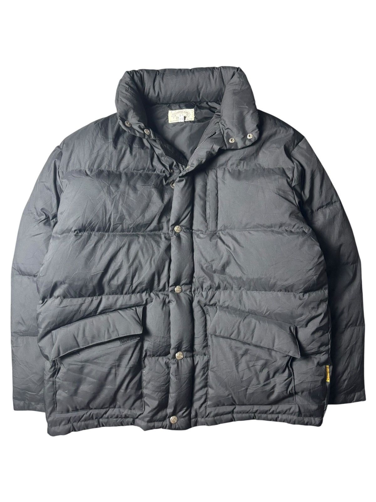Armani 1990s Armani Jeans Down Puffer Jacket Size US L / EU 52-54 / 3 - 3 Thumbnail