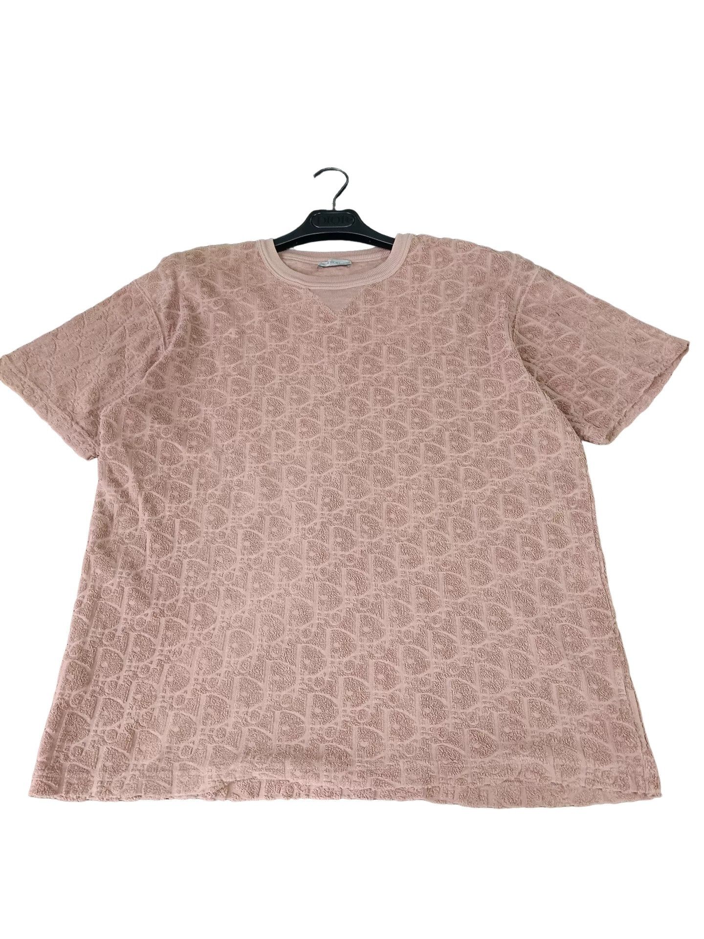 Dior Dior Oblique Terry T-Shirt S Size US S / EU 44-46 / 1 - 1 Thumbnail