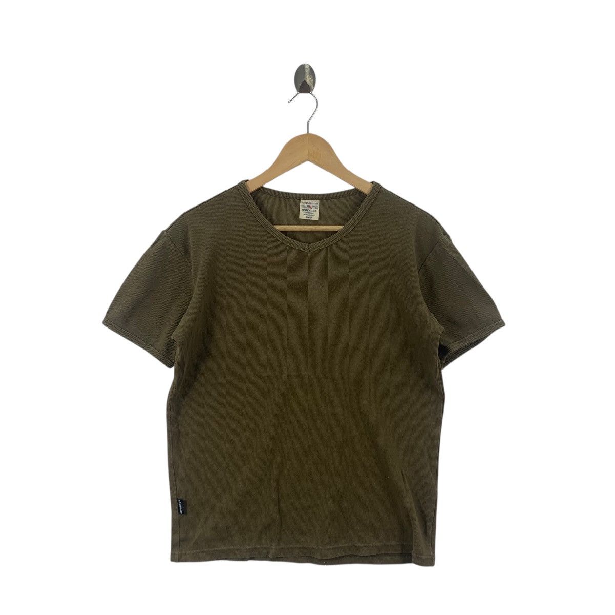 Avirex Vintage AVIREX USA AMERICAN Classic Waffle Tee Shirt Top Size L / US 10 / IT 46 - 1 Thumbnail