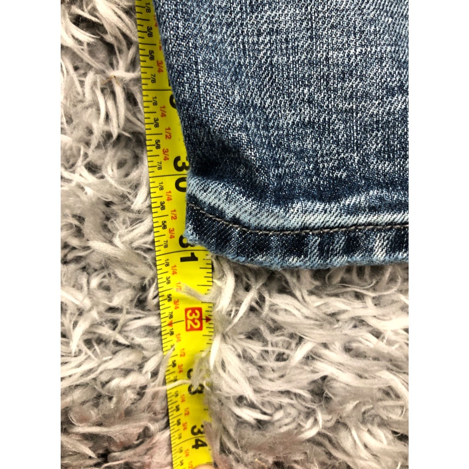 Vintage Buffalo Jeans Buffalo Bootcut Jeans 38 Mens Mid Rise Medium Wash Blue Denim 5-Pocket Regular Fit Baggy? Size US 38 / EU 54 - 3 Thumbnail