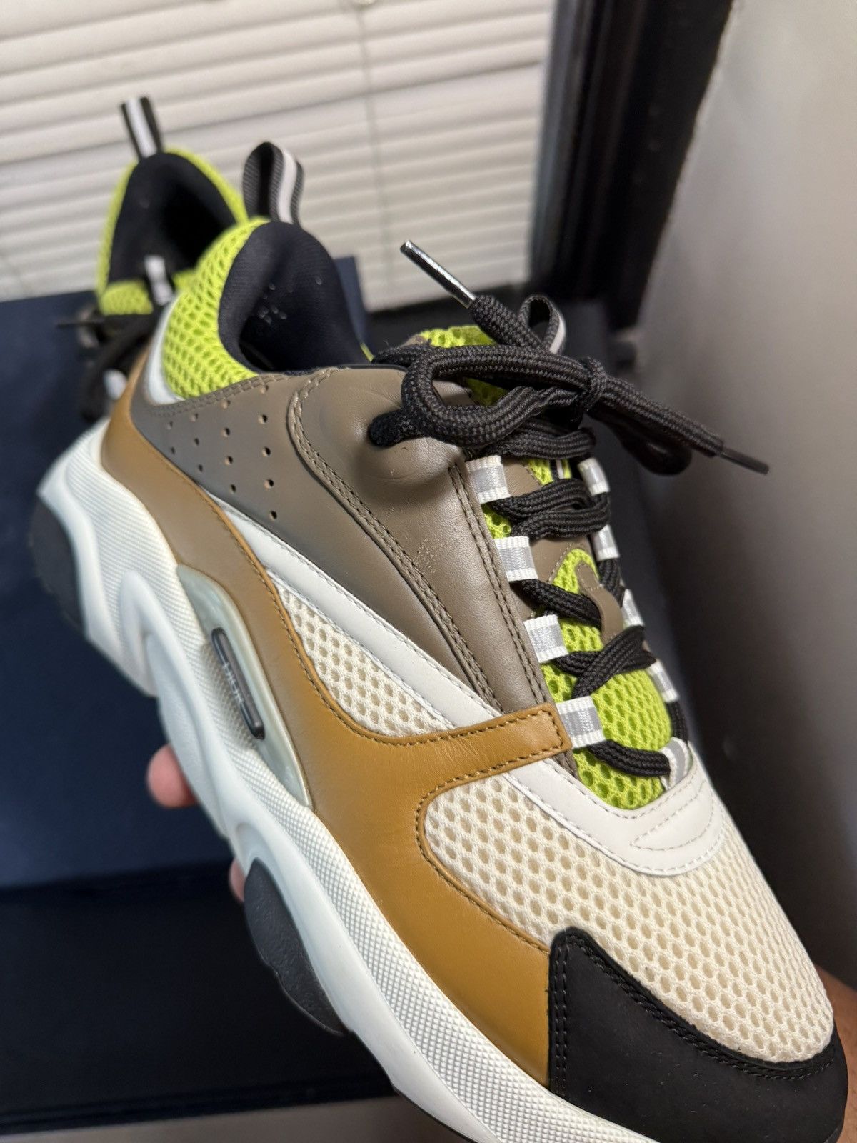 Dior Dior B22 Brown Lime Size Size 8 US / 41 EU Size US 8 / EU 41 - 9 Thumbnail