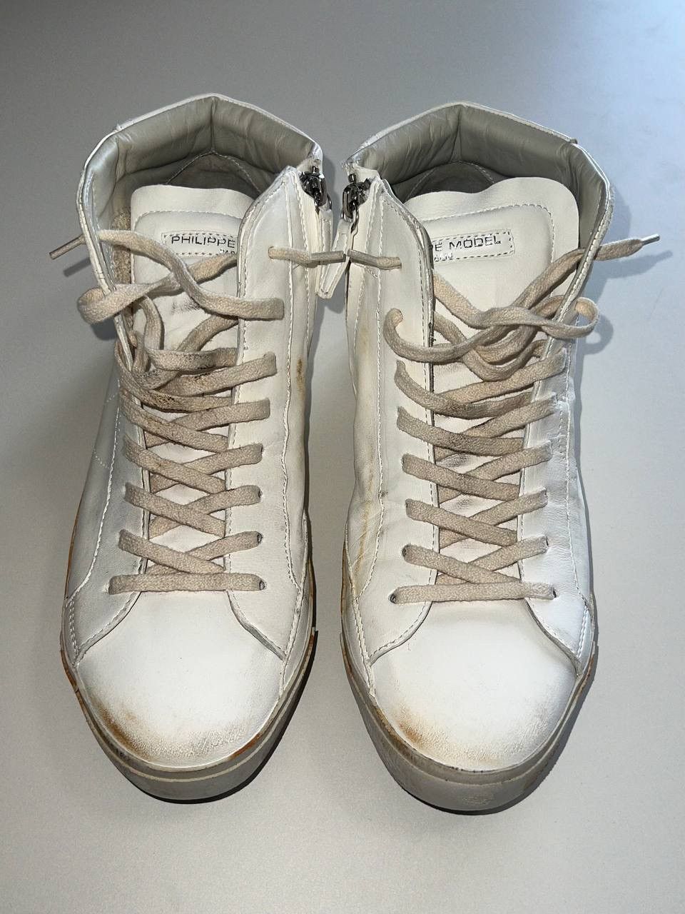 Philippe Model Philippe Model Leather Sneakers Size US 10 / EU 43 - 7 Thumbnail