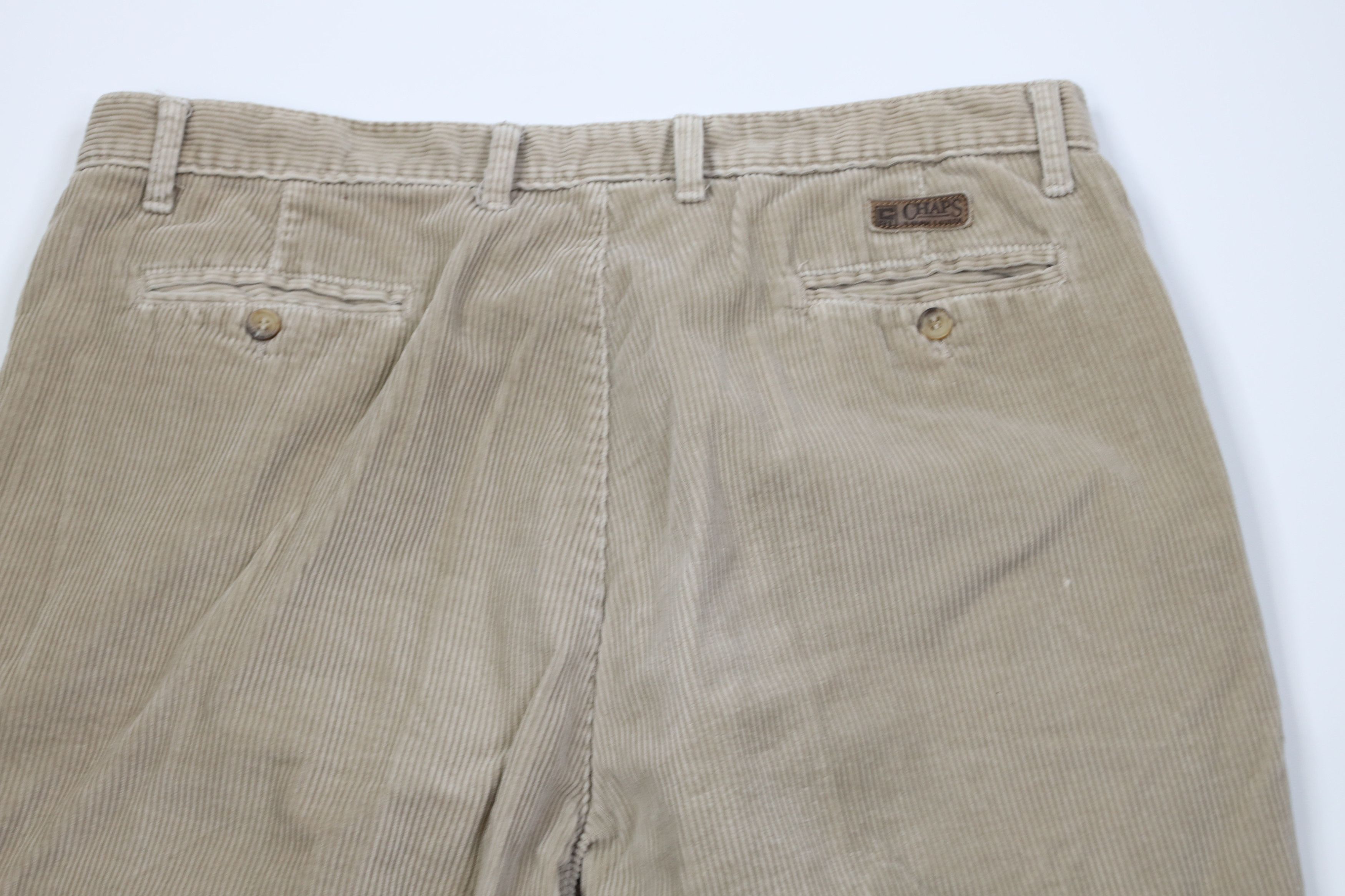 Ralph Lauren Vintage 90s Chaps Ralph Lauren Wide Leg Corduroy Pants USA Size US 38 / EU 54 - 10 Thumbnail