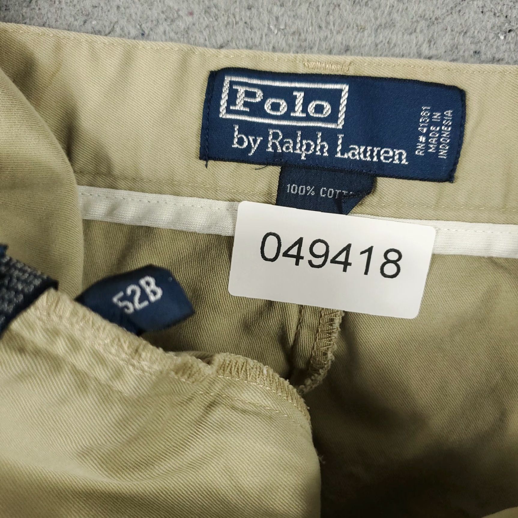 Ralph Lauren Vintage Ralph Lauren Men's Chino Shorts Size 52 Beige Flat Front Casual Classic Size US 36 / EU 52 - 8 Thumbnail