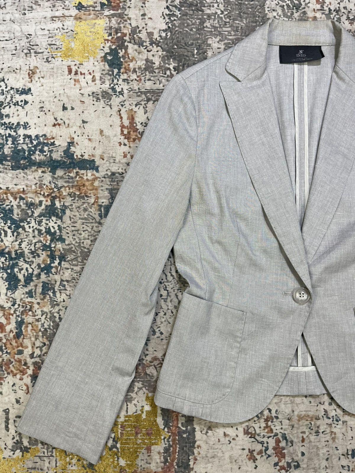 Yohji Yamamoto Ined Single Breasted Blazers Size S / US 4 / IT 40 - 2 Thumbnail
