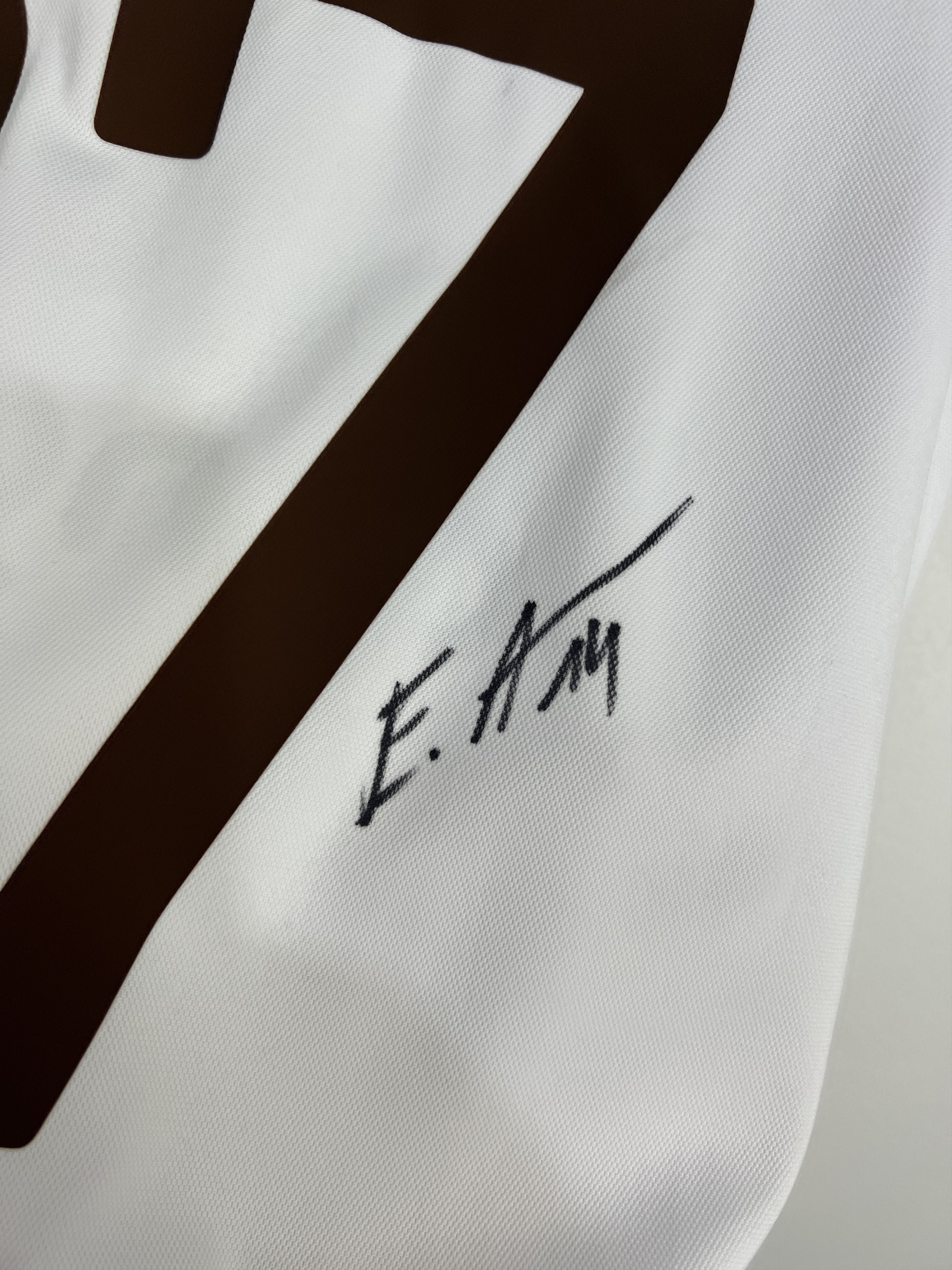 Vintage St Pauli football shirt 2021 Player Issue Amenyido Signed Size US M / EU 48-50 / 2 - 12 Thumbnail